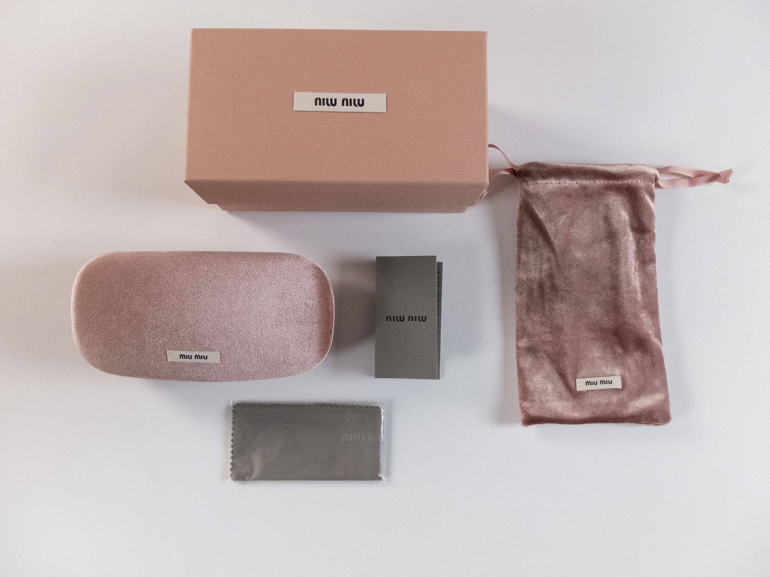 Miu Miu MIU MIU salmon pink cat eye metal and acetate sunglasses Size ONE SIZE - 7 Thumbnail