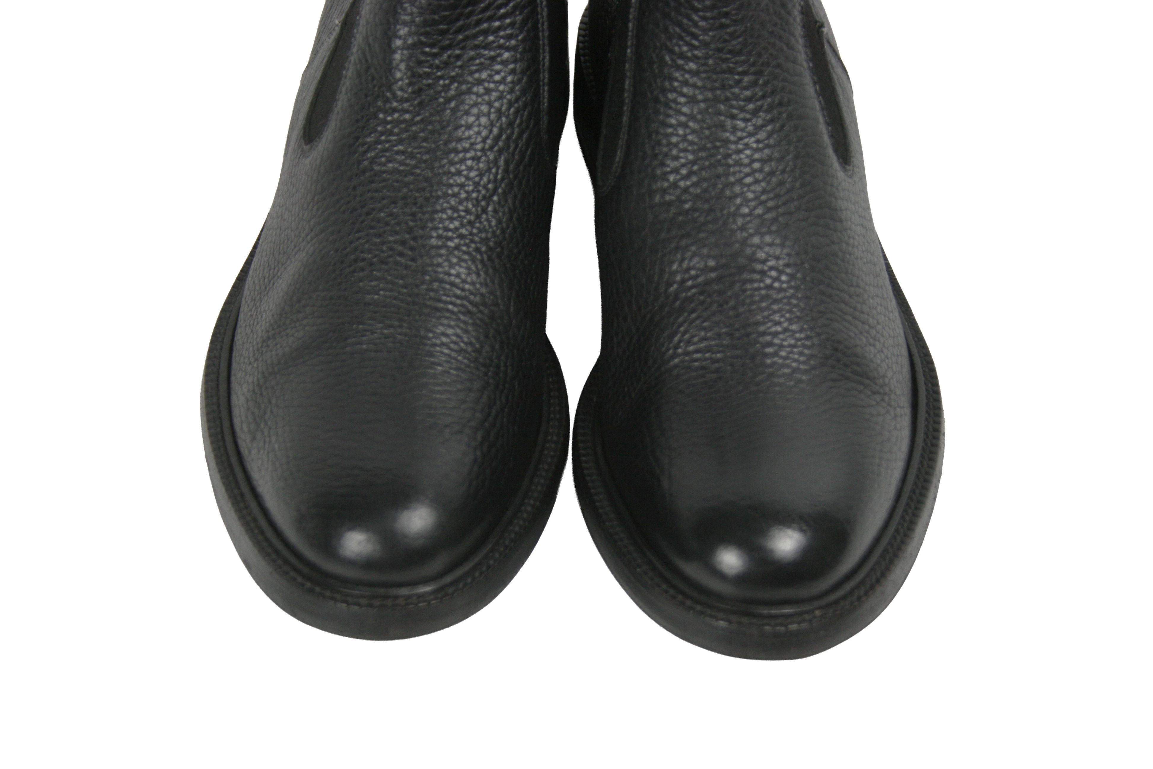 Santoni Chelsea Leather Boots Size US 8 / IT 38 - 5 Thumbnail