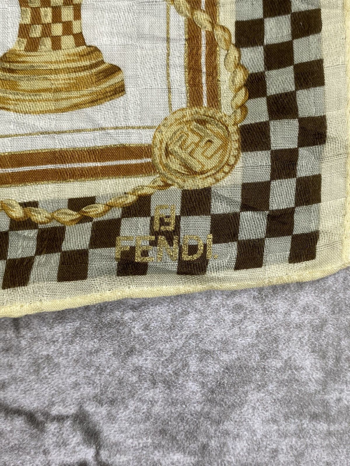 Fendi Fendi Handkerchief / Bandana / Neckerchief Size ONE SIZE - 3 Thumbnail