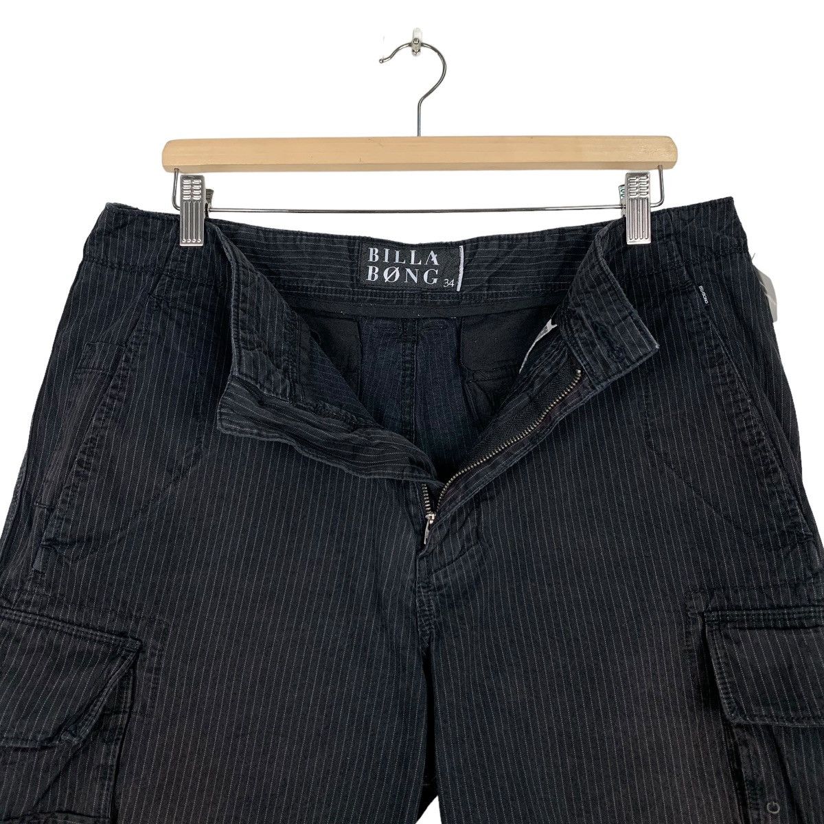 Billabong BILLABONG Striped 6 Pocket Cargo Shorts Pant #0167-C9 Size US 34 / EU 50 - 13 Thumbnail