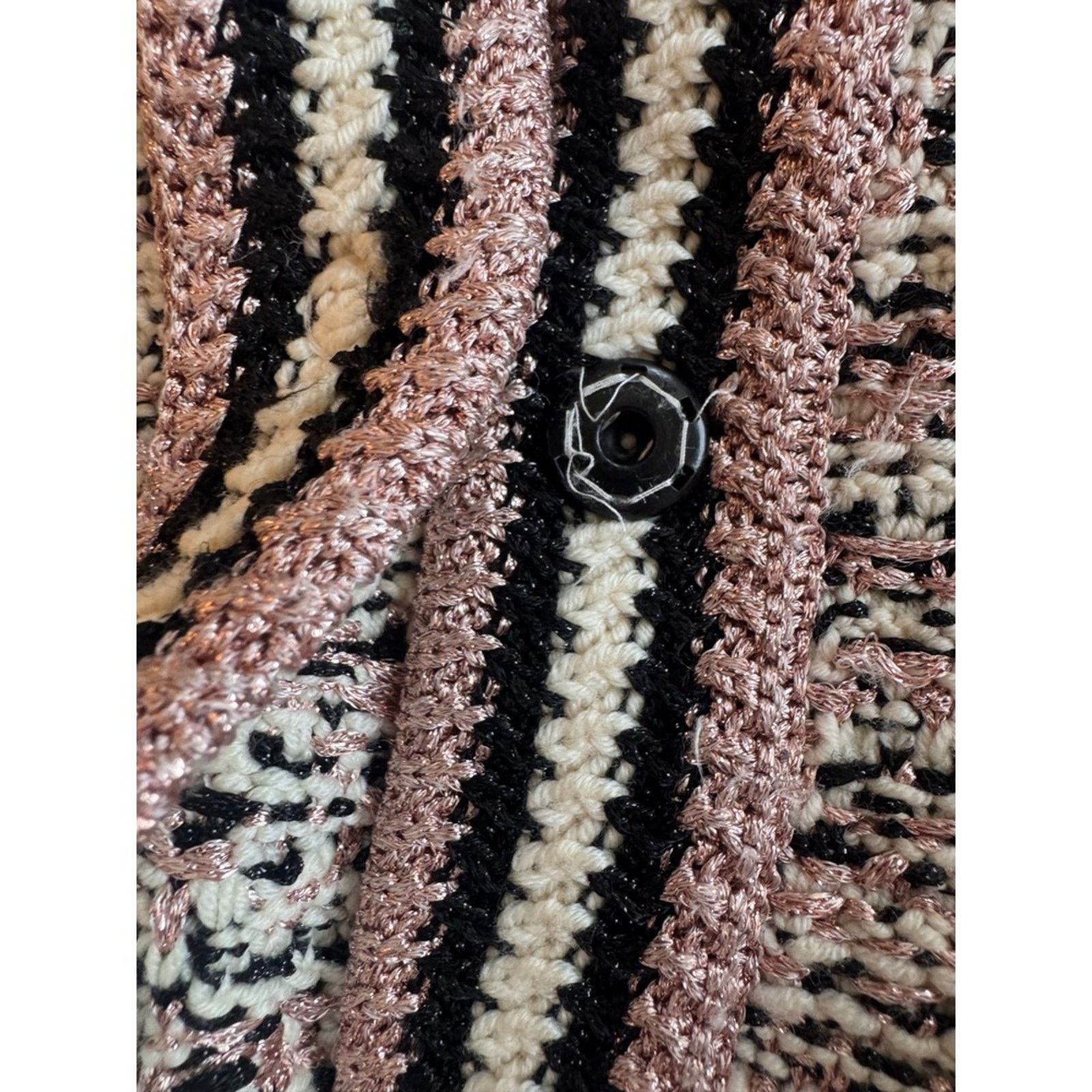 Missoni Missoni Mare Knit Cardigan Jacket – Multicolor Bouclé Size S / US 4 / IT 40 - 6 Thumbnail