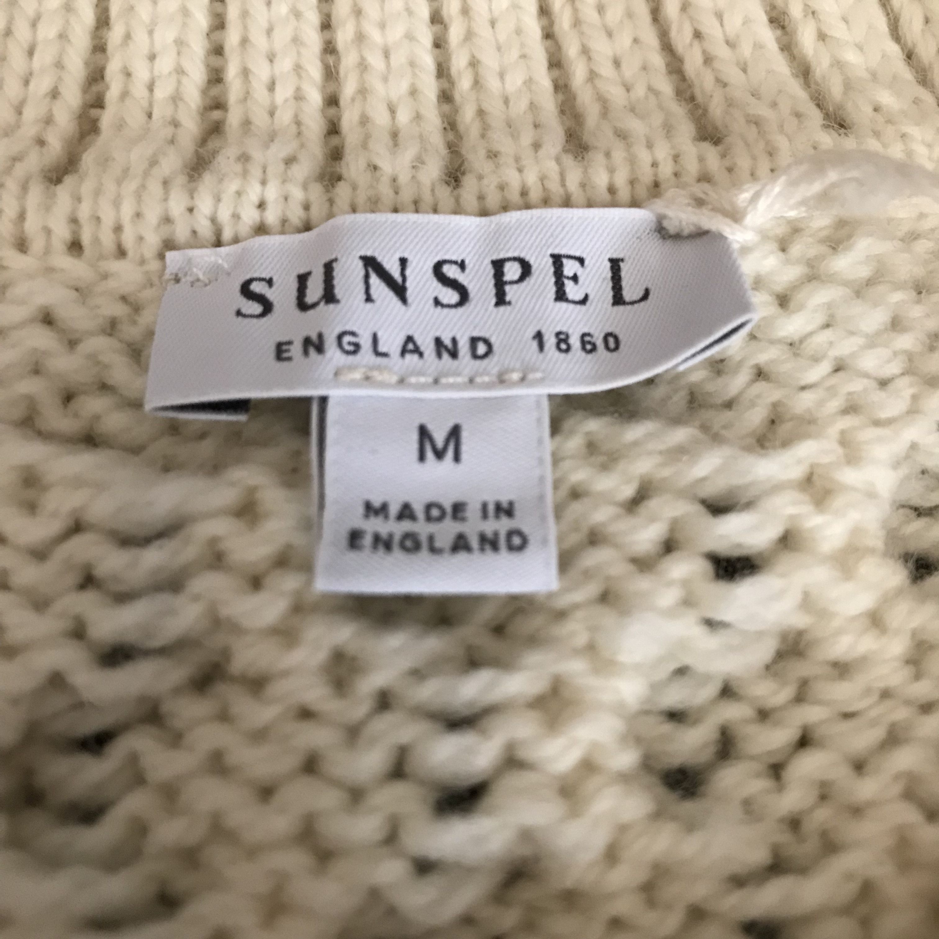 Sunspel Sunspel Cable Knit Sweater M NWT Size US M / EU 48-50 / 2 - 3 Thumbnail