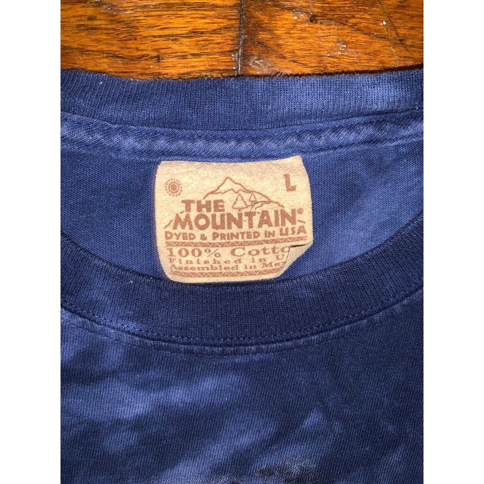 The Mountain 2004 The Mountain Russ Docken Wolf T Shirt USA Tie Dye L Size US L / EU 52-54 / 3 - 5 Thumbnail