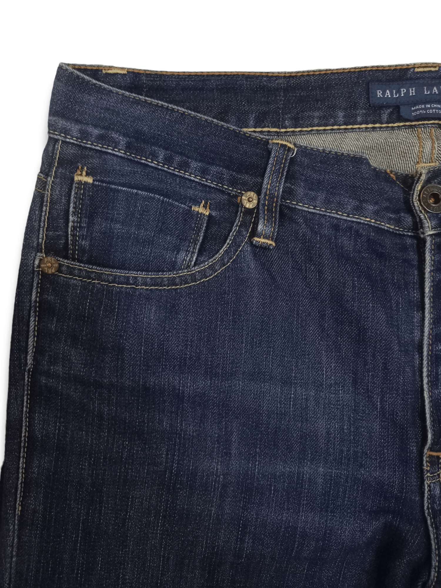RRL Ralph Lauren × Ralph Lauren × Ralph Lauren Blue Label Vintage Ralph Lauren 815 Blue Label Flare Jeans Size US 31 - 6 Thumbnail