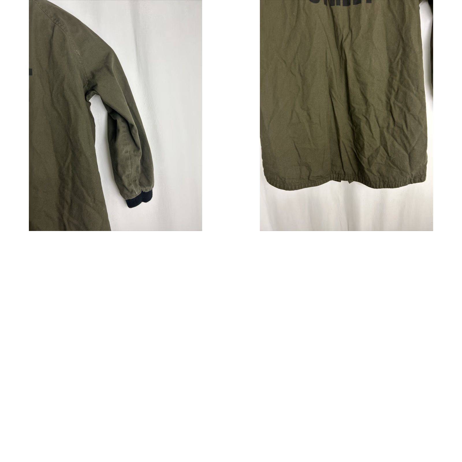Zara ZARA Military Long Jacket Size M Green Speak Up Basics Z1975 Denim Street Cool Size US M / EU 48-50 / 2 - 9 Thumbnail
