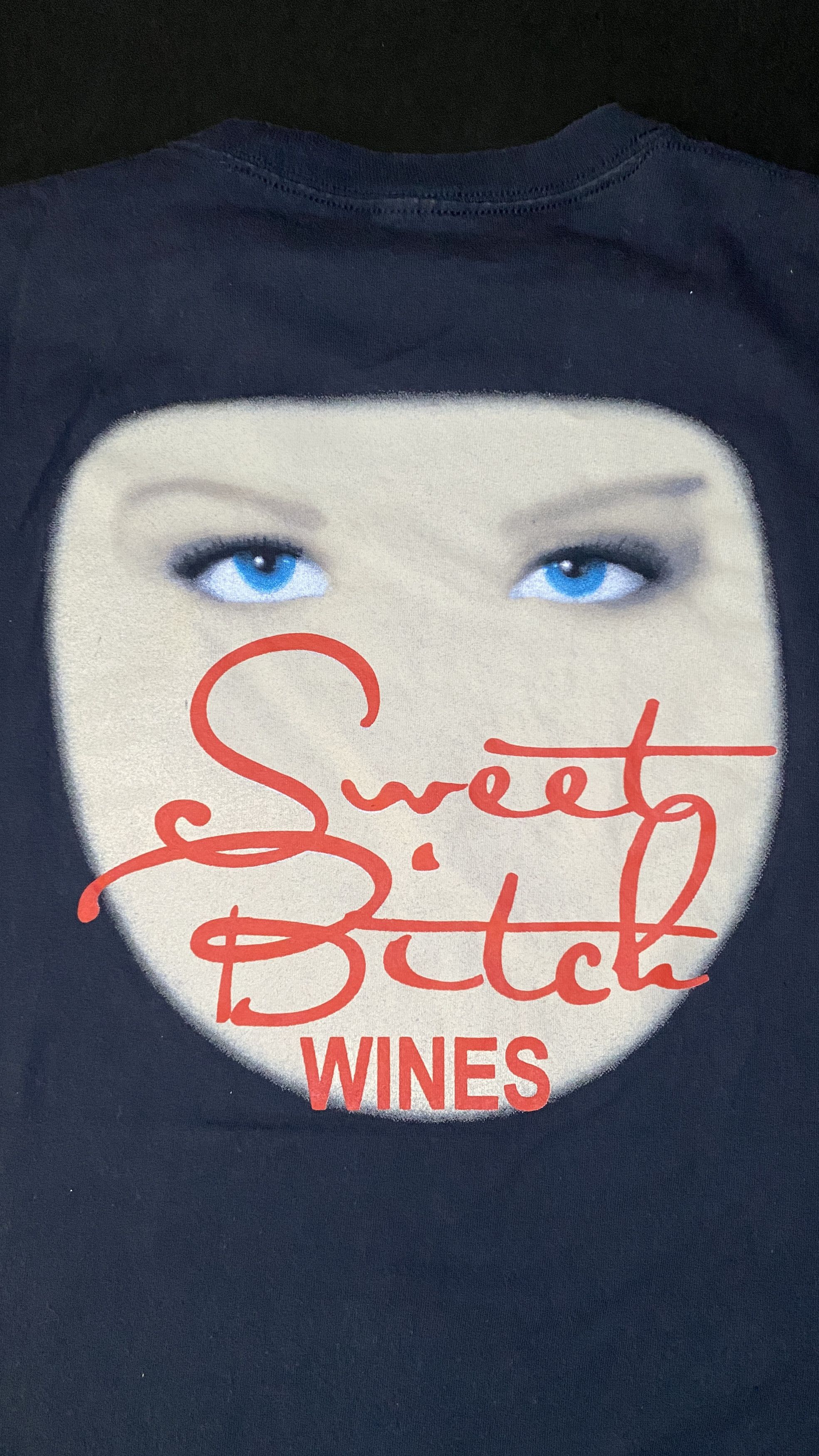 Vintage Y2K Sweet Bitch Wines Promo Graphic Irony Vintage Tee Size US XL / EU 56 / 4 - 2 Thumbnail