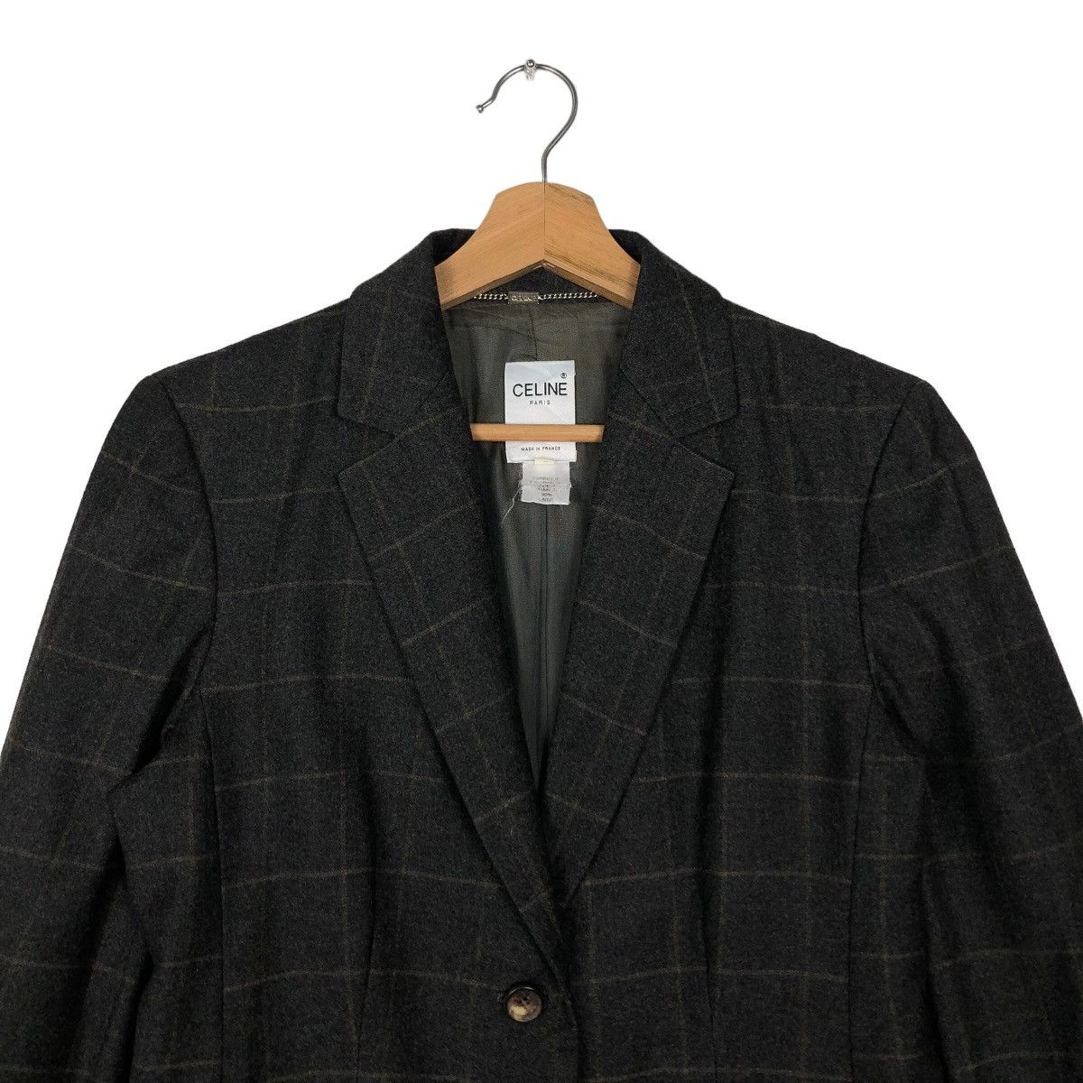 Celine 🔥Celine Paris Made in France Striped Blazer Size S / US 4 / IT 40 - 2 Thumbnail