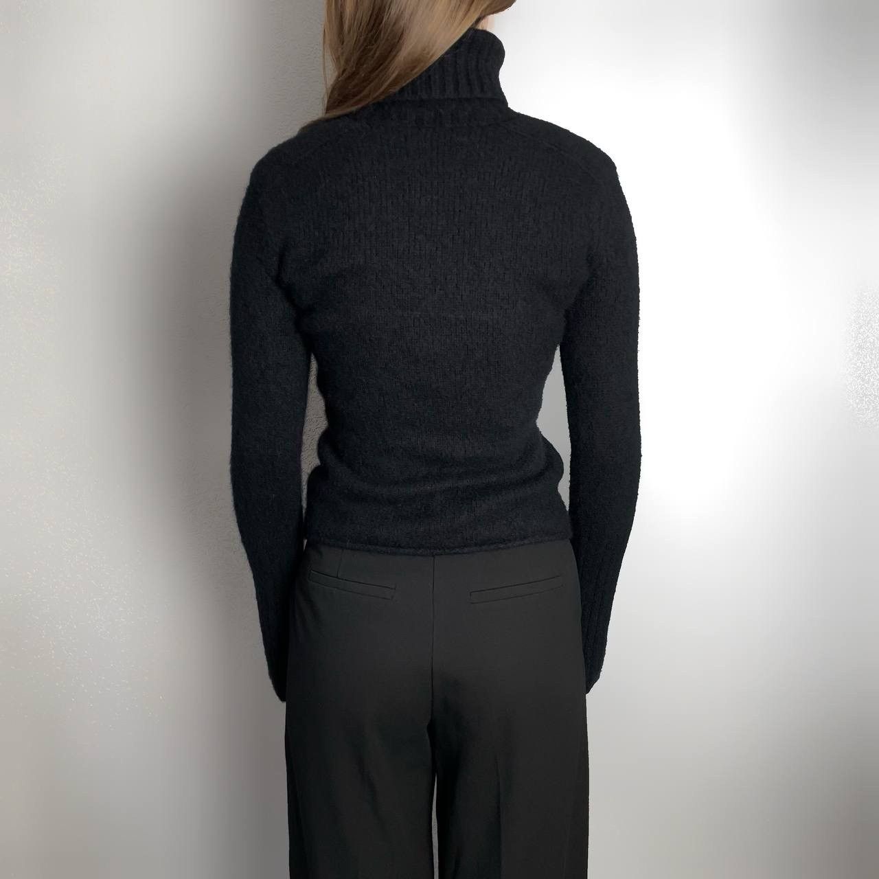 Zadig & Voltaire Zadig & Voltaire Defile A/W 23/24 Biker Turtleneck Sweater Size S / US 4 / IT 40 - 3 Thumbnail