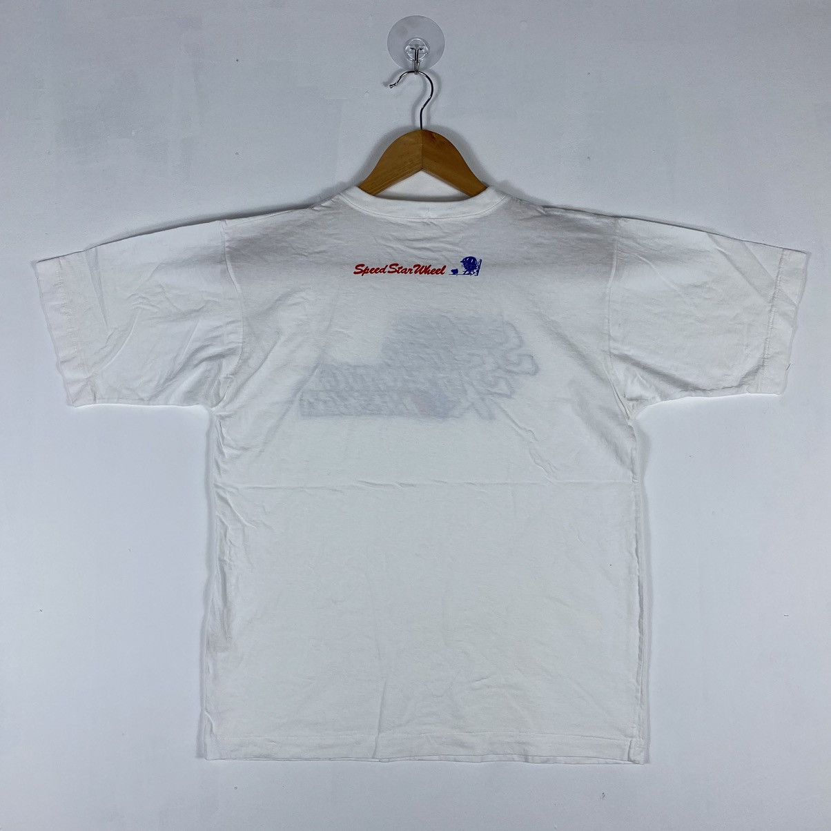 Vintage Vintage 80's SPEED STAR RACING Team Graphic Tee Shirt Size US L / EU 52-54 / 3 - 6 Thumbnail