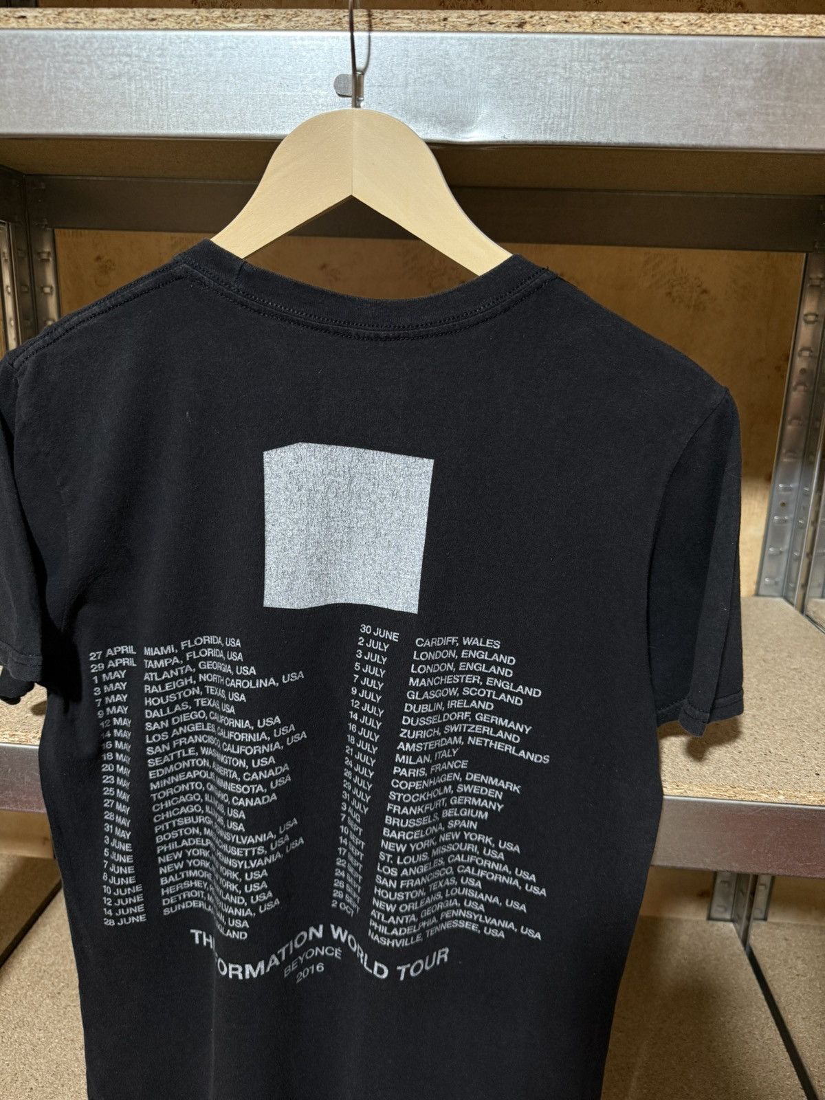 Band Tees × Beyonce Beyoncé the Formation World Tour 2016 T-Shirt Y2K Hype Size US M / EU 48-50 / 2 - 5 Thumbnail