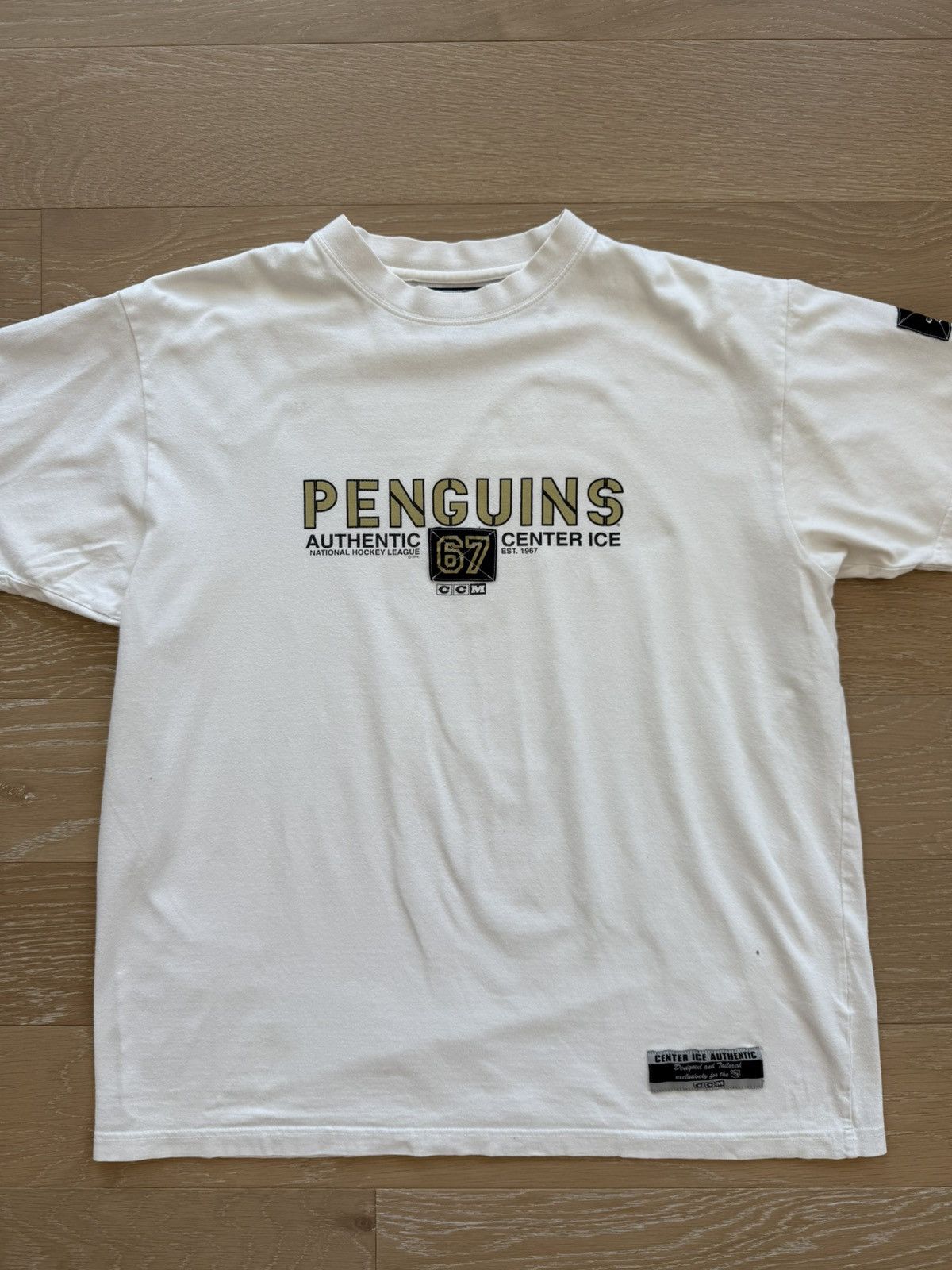 Ccm CCM Pittsburgh Penguins NHL Shirt Size US XL / EU 56 / 4 - 2 Thumbnail
