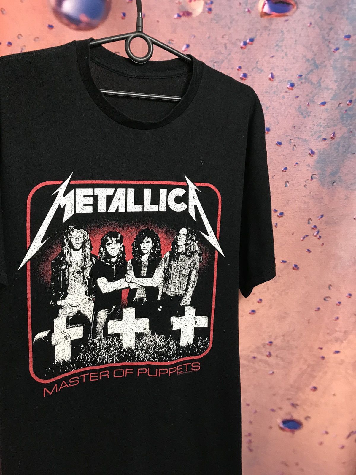 Band Tees × Metallica × Vintage Vintage Metallica master of puppets band rock tee Size US XL / EU 56 / 4 - 1 Thumbnail