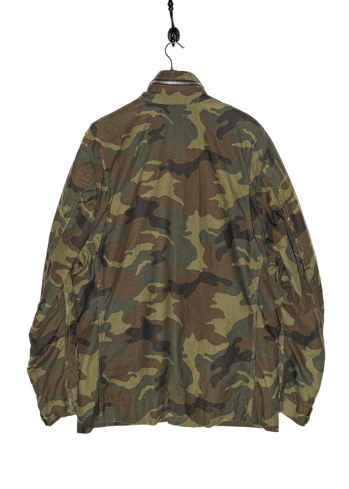 Amiri Amiri Green Camo M65 Utility Field Jacket Size US XL / EU 56 / 4 - 3 Thumbnail