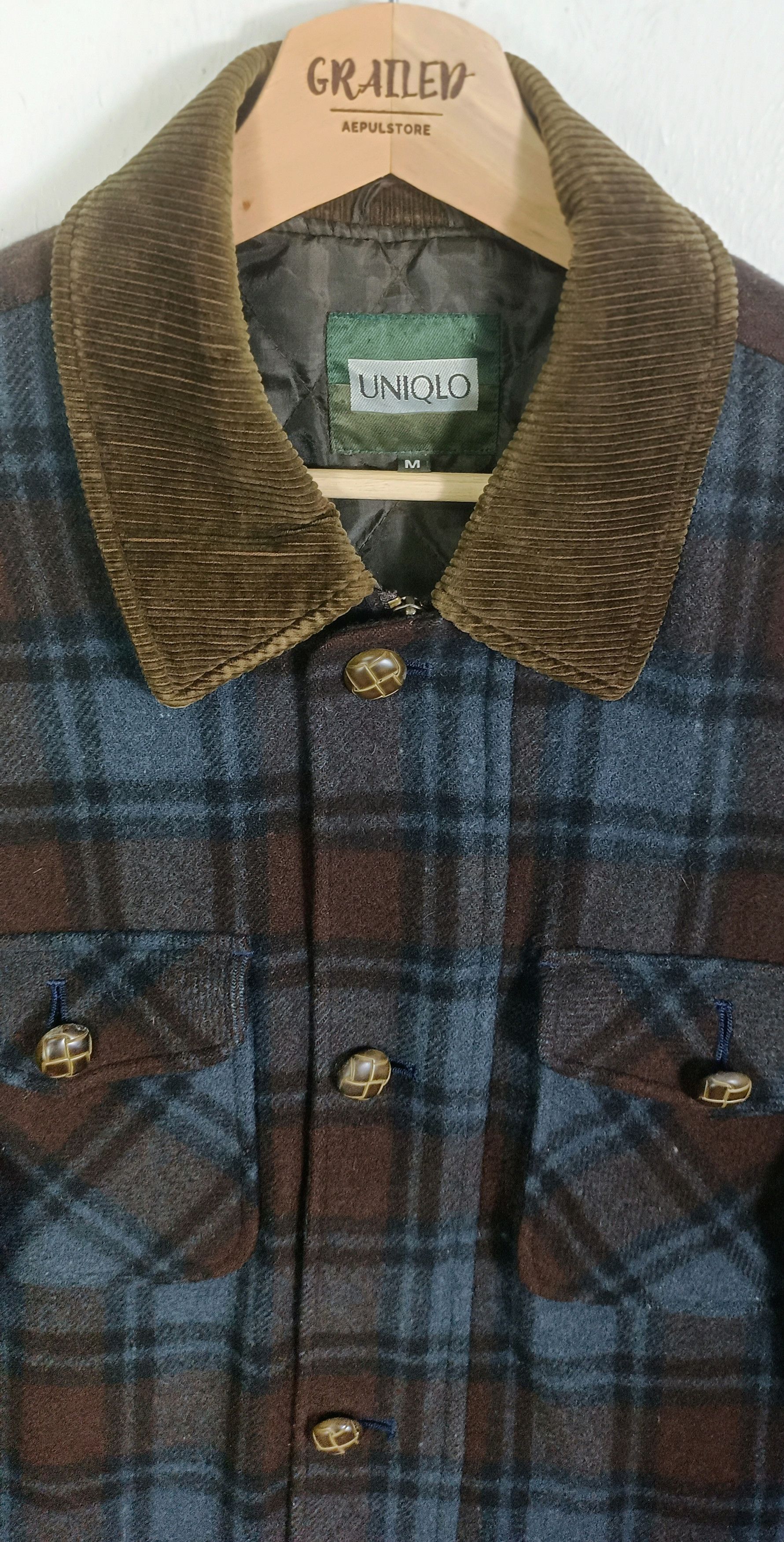 Uniqlo Vintage Uniqlo Wool Blend Miracle Airsense Jacket Size US M / EU 48-50 / 2 - 9 Thumbnail