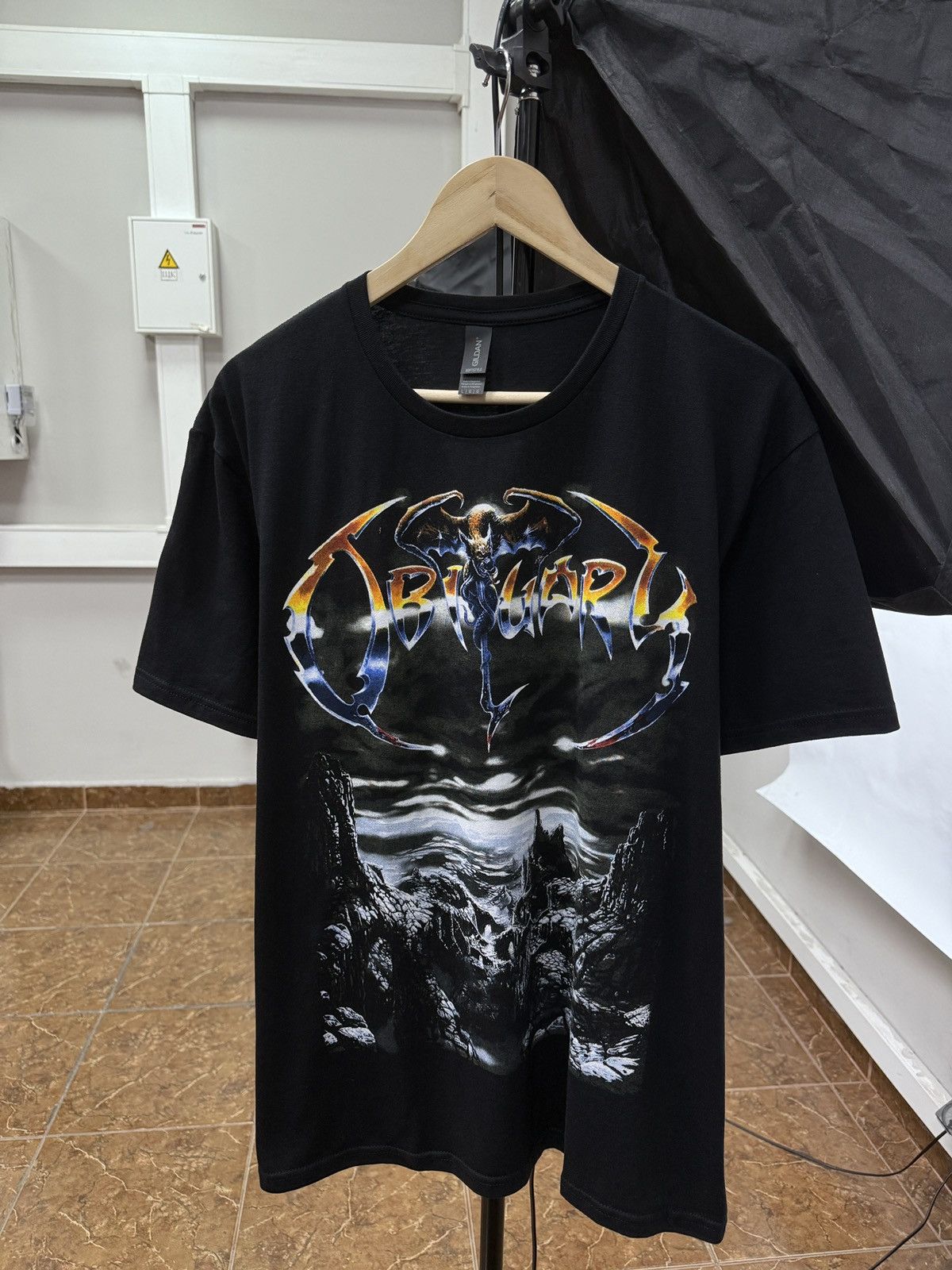Band Tees 🇺🇸 Vintage Y2K Obituary Cause of Death Old School T-Shirt Size US L / EU 52-54 / 3 - 1 Thumbnail