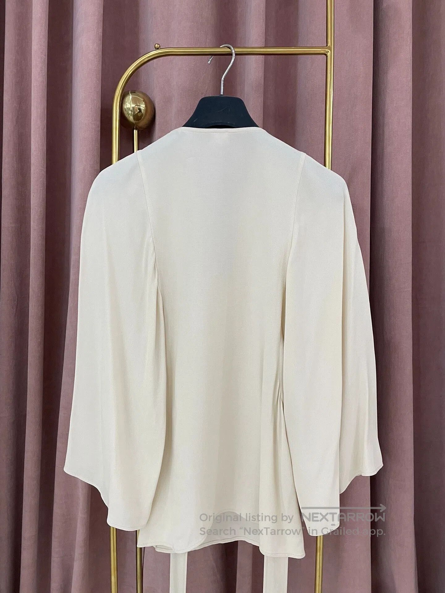 Hermes Hermes Beige Dress Top Size 34. Size XS / US 0-2 / IT 36-38 - 3 Thumbnail