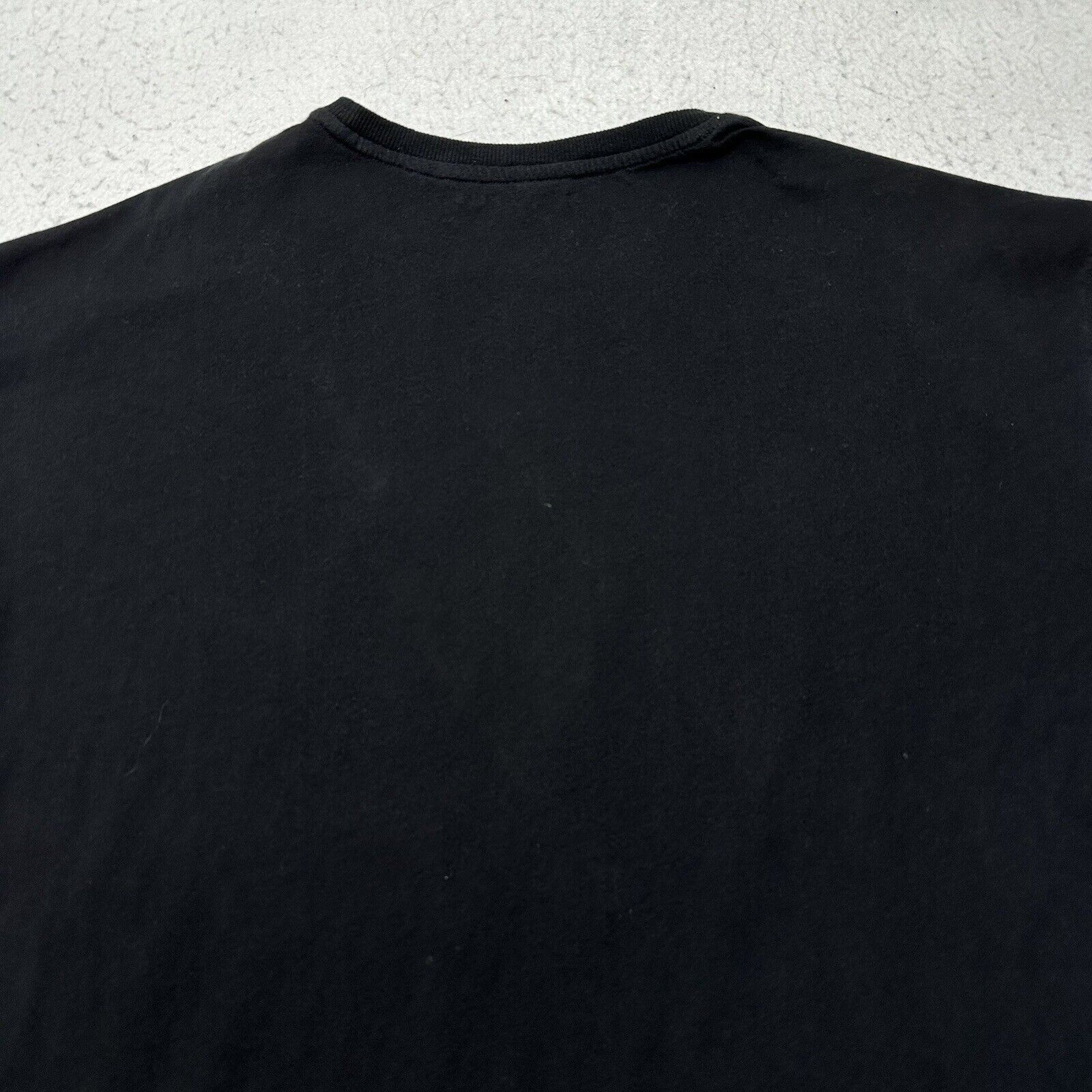 DKNY DKNY XL Short Sleeve TShirt Textured Logo Black Crewneck Tee Size US XL / EU 56 / 4 - 11 Thumbnail