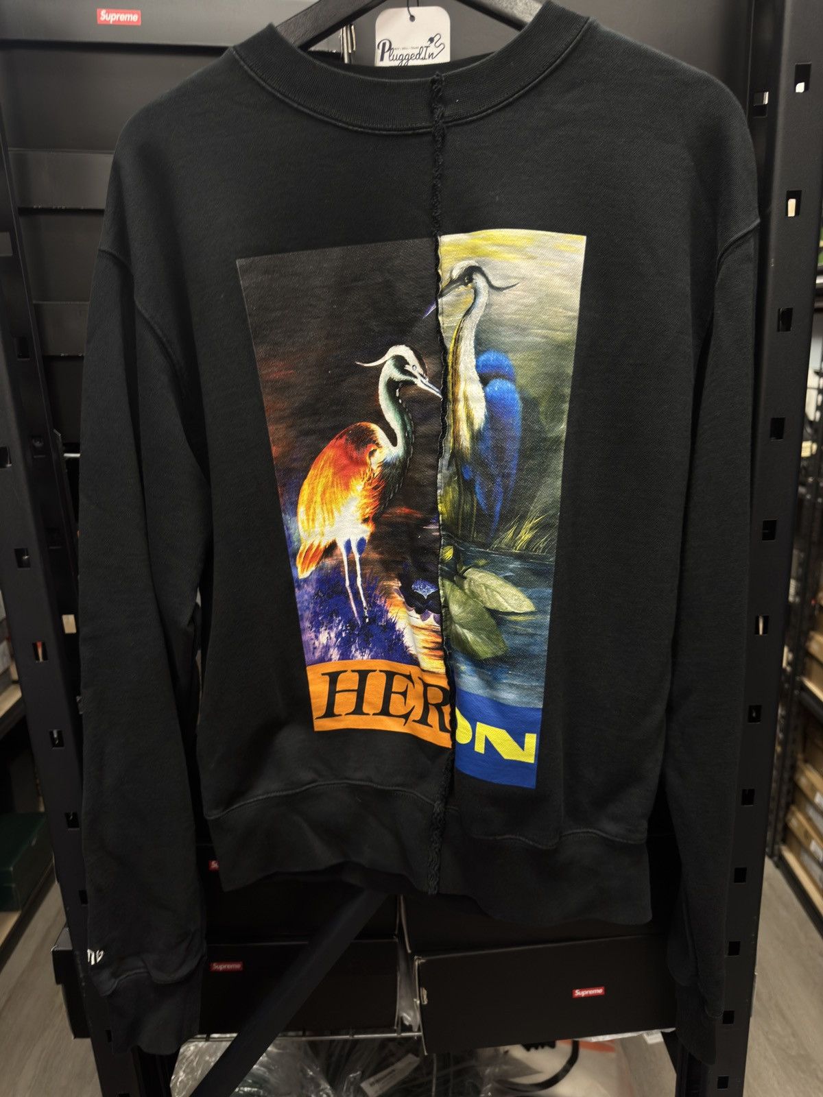 Heron Preston Heron Preston Heron Graphic Crewneck Size US XS / EU 42 / 0 - 1 Thumbnail