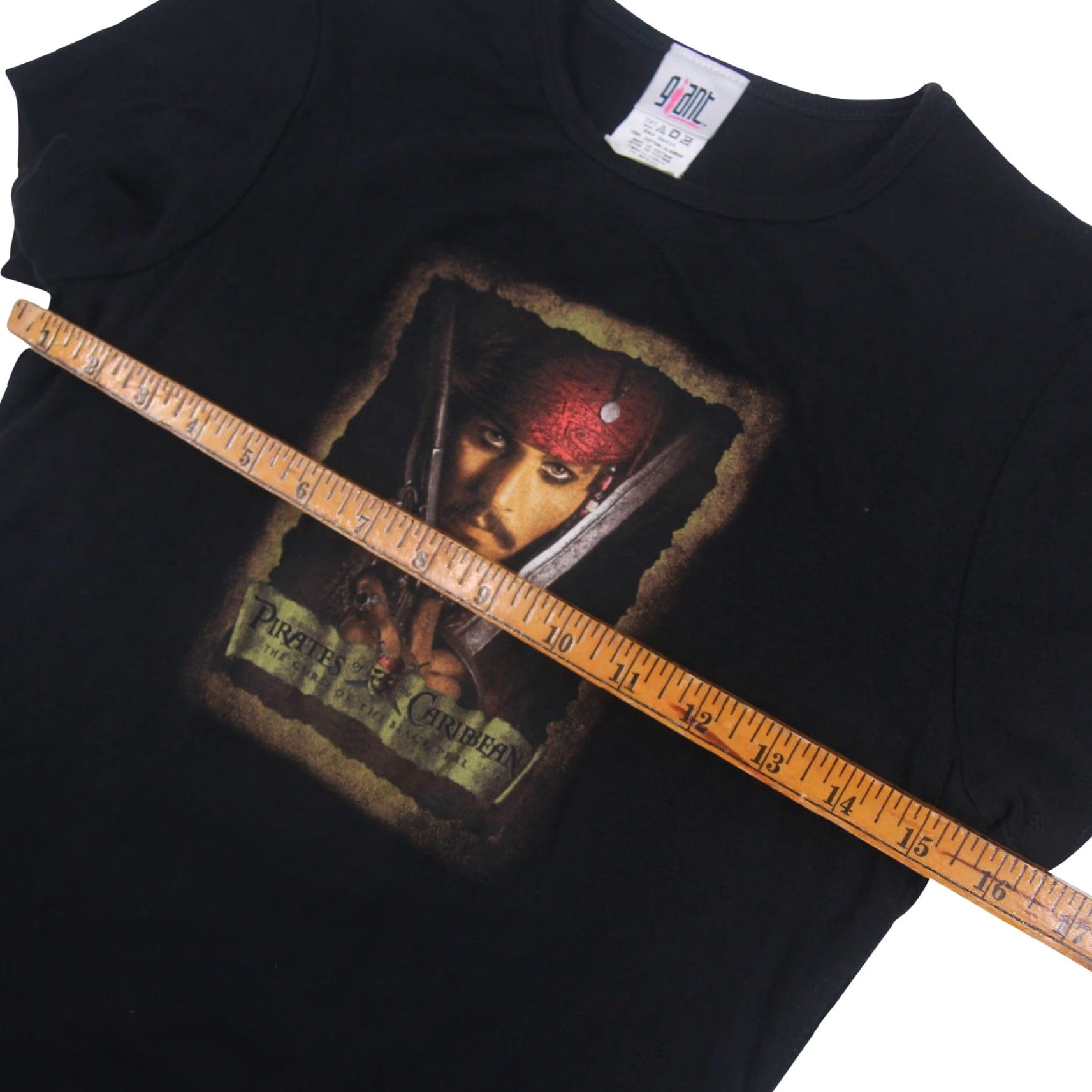 Disney VINTAGE Disney Pirates of the Caribbean The Curse of the Black Pearl T Shirt Womens XL Black Pirates of the Caribbean T Shirt Womens XL Black Disney Size XL / US 12-14 / IT 48-50 - 5 Thumbnail