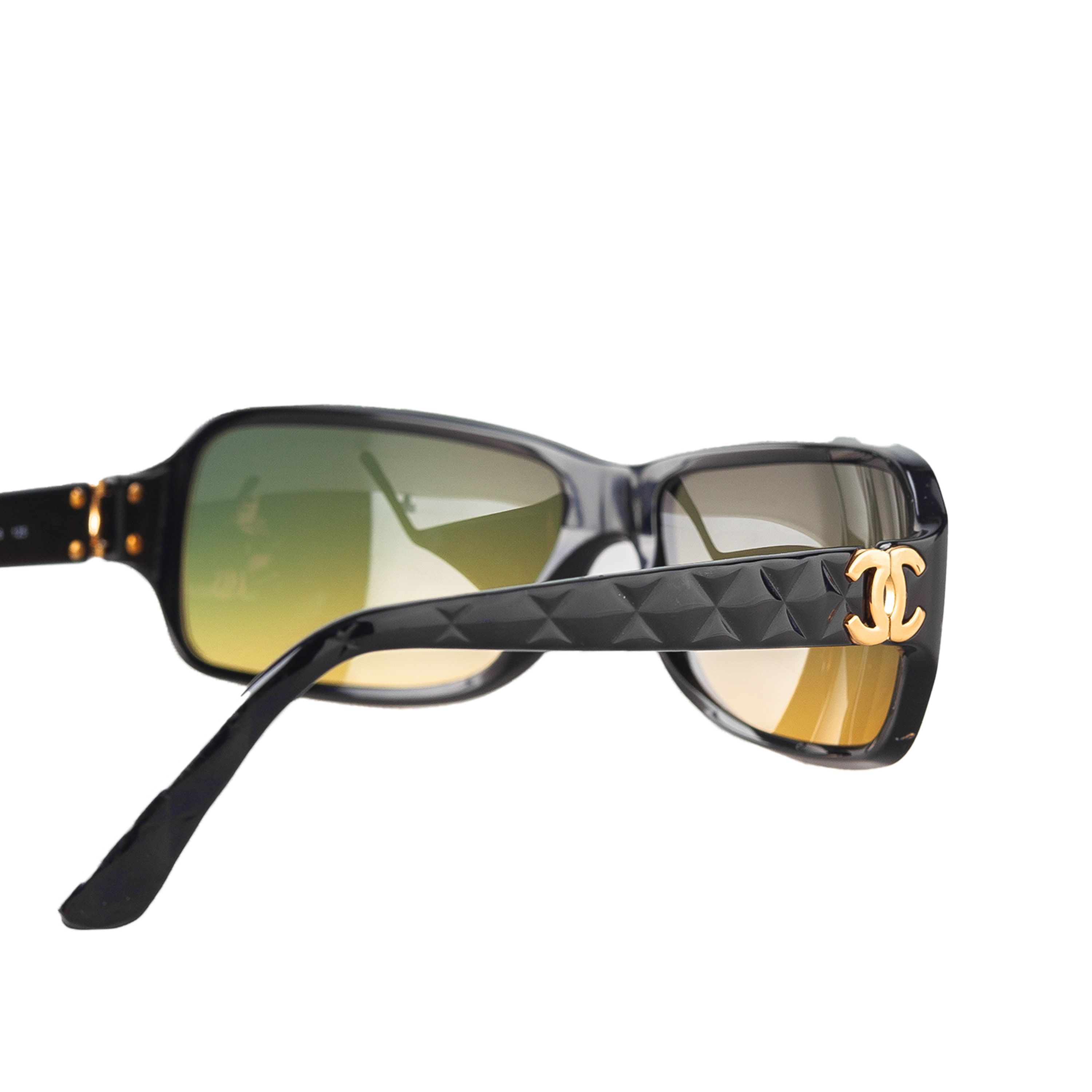 Chanel Chanel 5050 C 501/18 Vintage Black Sunglasses Size ONE SIZE - 4 Thumbnail