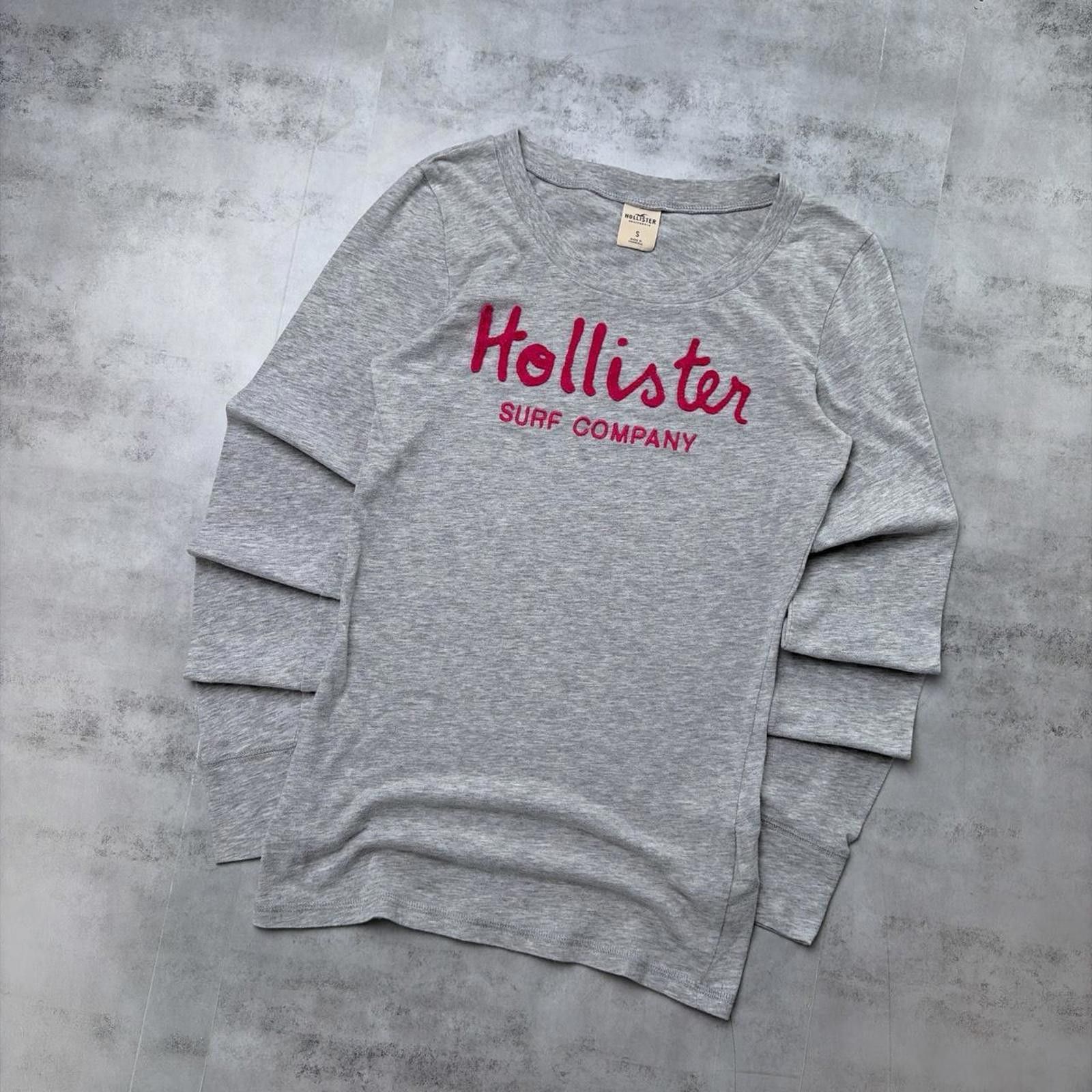 Other Y2K Grey Hollister Surf Grunge Long Sleeve Shirt Size S / US 4 / IT 40 - 2 Thumbnail