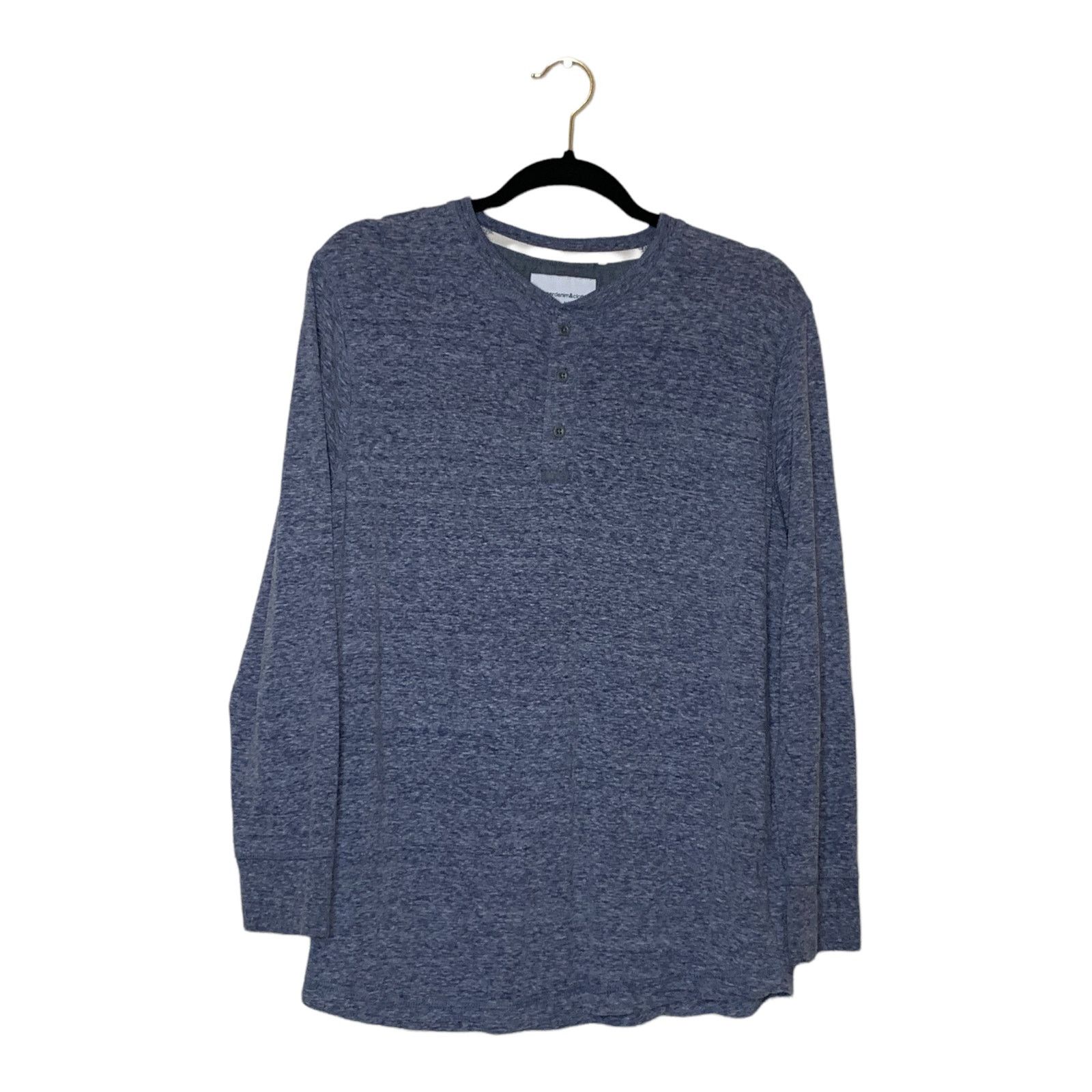 Paper Denim & Cloth Paper Denim & Cloth gray l Henley t shirt top size small Size US S / EU 44-46 / 1 - 4 Thumbnail