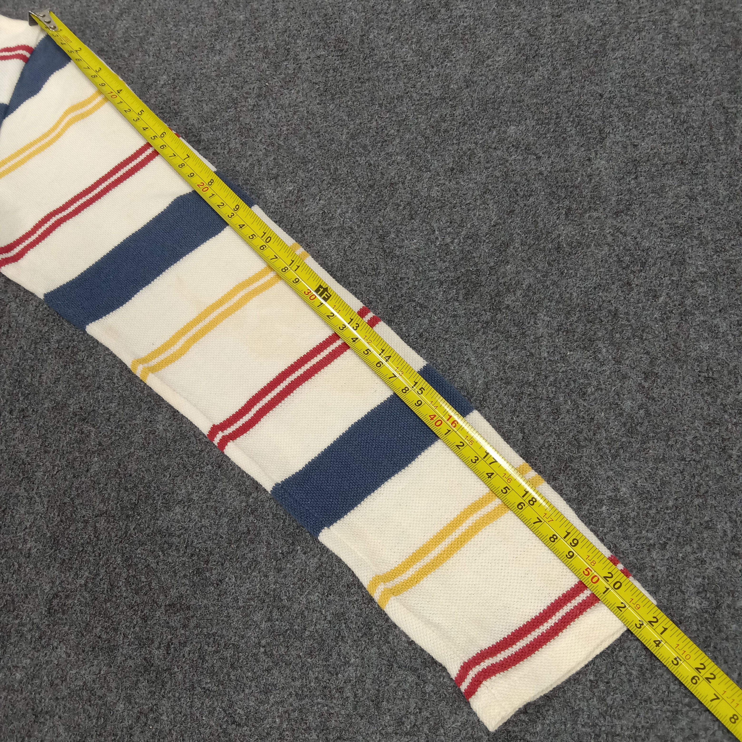 Hysteric Glamour × Japanese Brand × Vintage Hsyteric Glamour Japanese Brand Striped Polos Size XS / US 0-2 / IT 36-38 - 12 Thumbnail