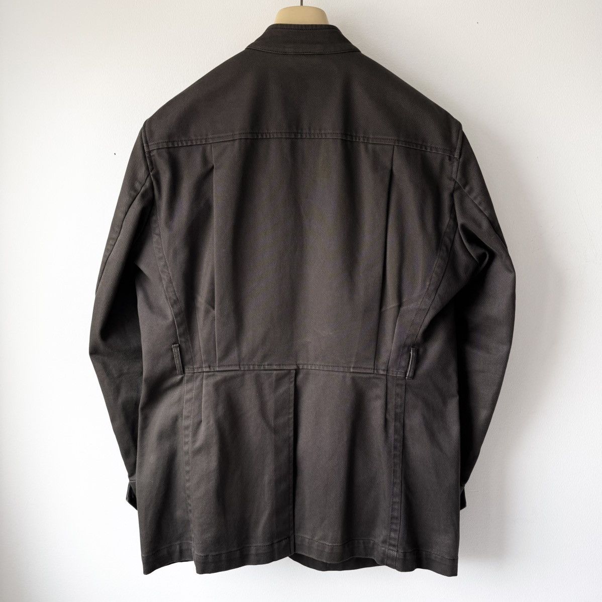 Gucci Gucci Tom Ford SS2003 Cotton Mandarin Collar Safari Jacket Size US L / EU 52-54 / 3 - 4 Thumbnail