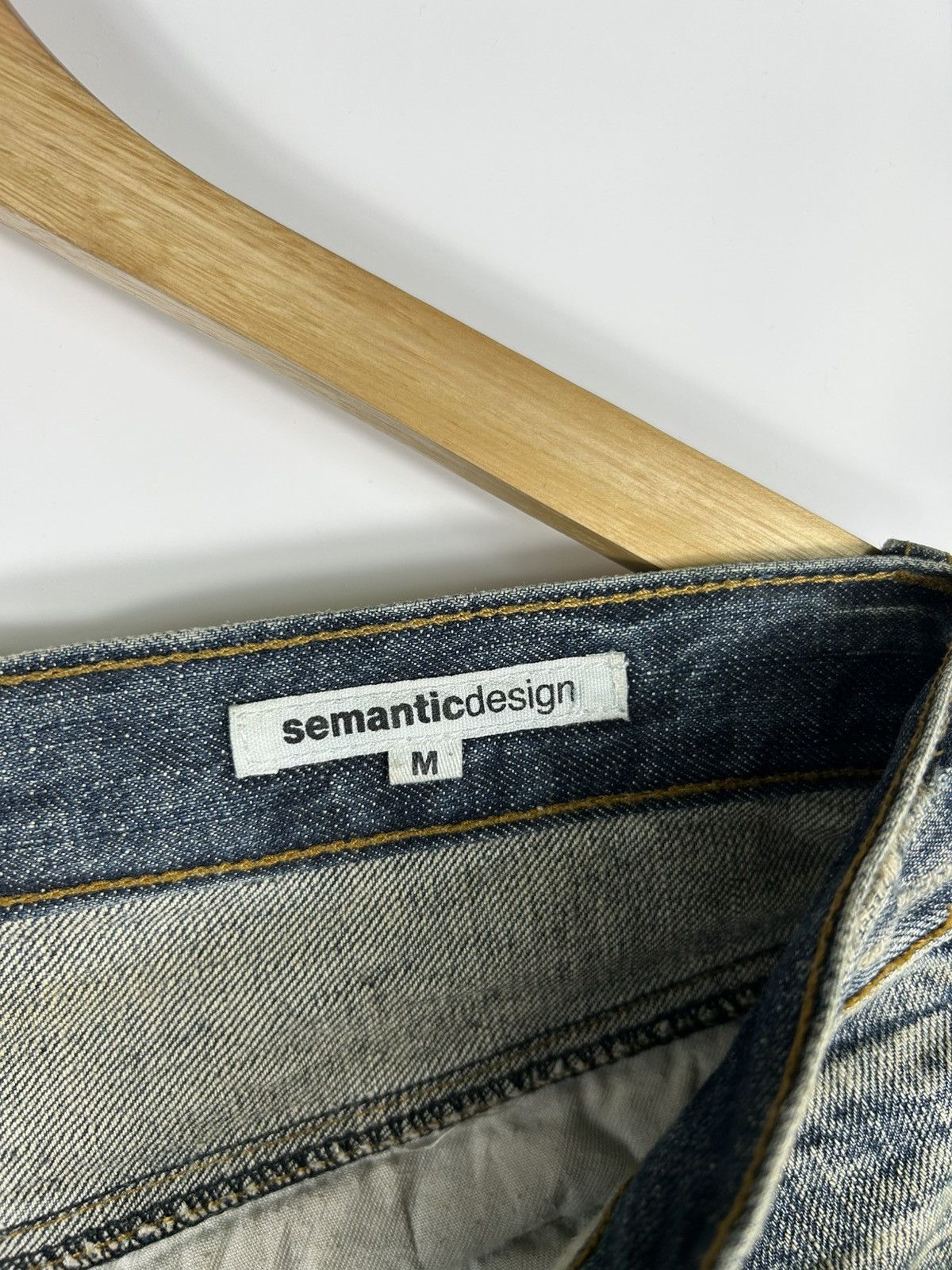 semanticdesign 🔥Semantic Design Nice Distressed Denim Size US 31 - 8 Thumbnail