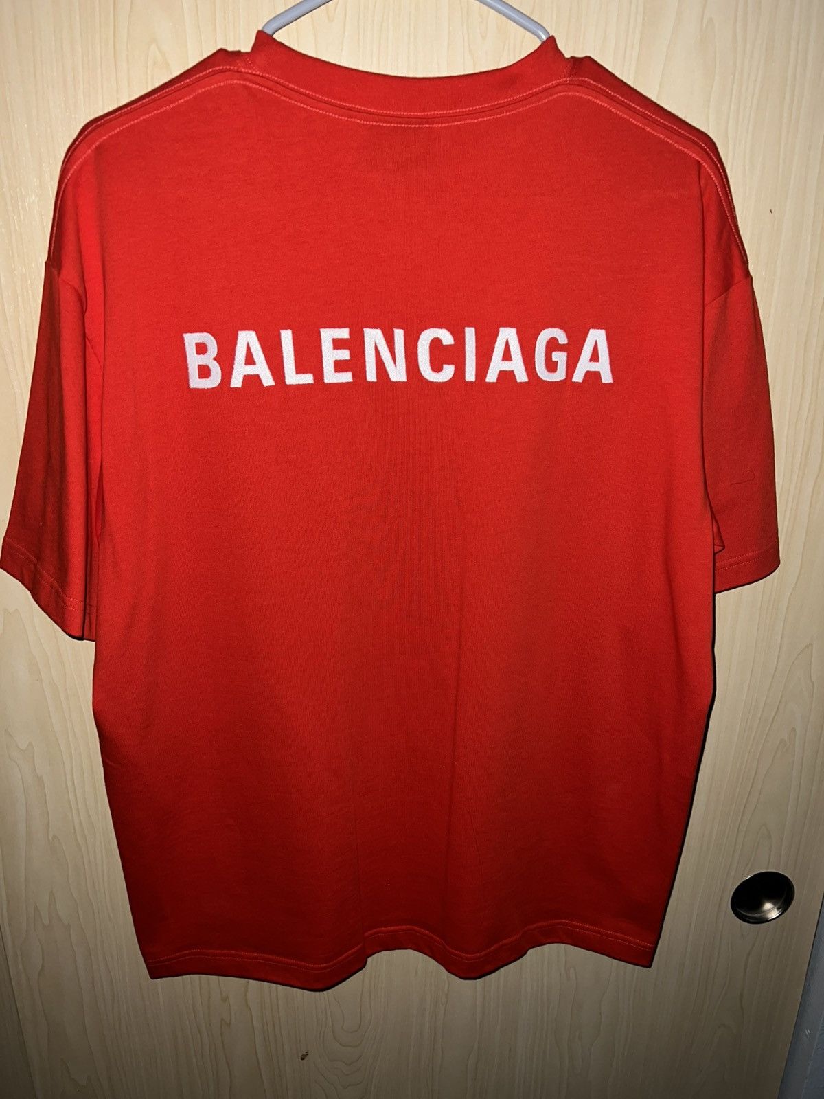 Balenciaga BALENCIAGA SHIRT Unisex Vintage Fit T-Shirt Size US XS / EU 42 / 0 - 4 Thumbnail