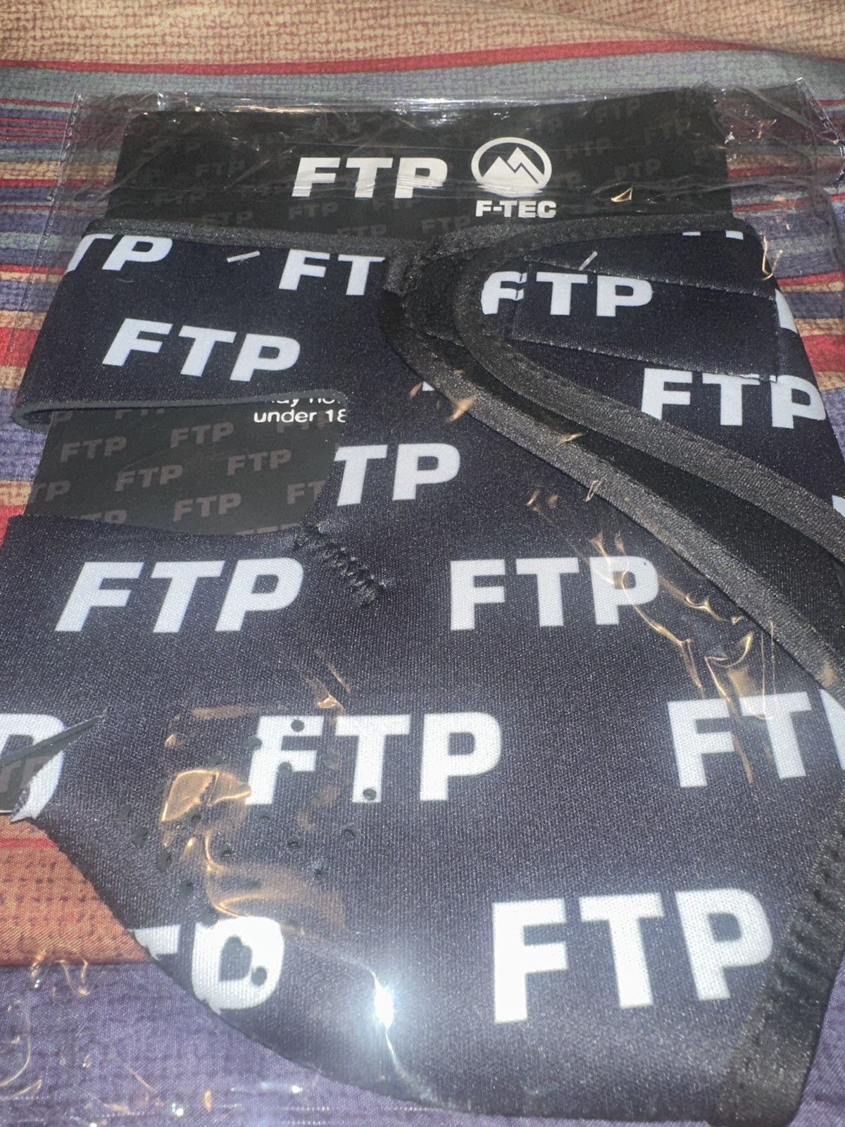 Fuck The Population ALL OVER LOGO NEOPRENE MASK Size ONE SIZE - 1 Thumbnail