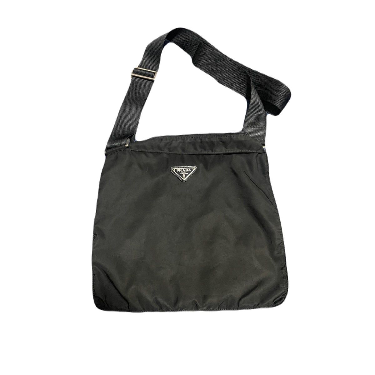 Prada Prada vintage nylon shoulder bag dyed black Size ONE SIZE - 2 Thumbnail