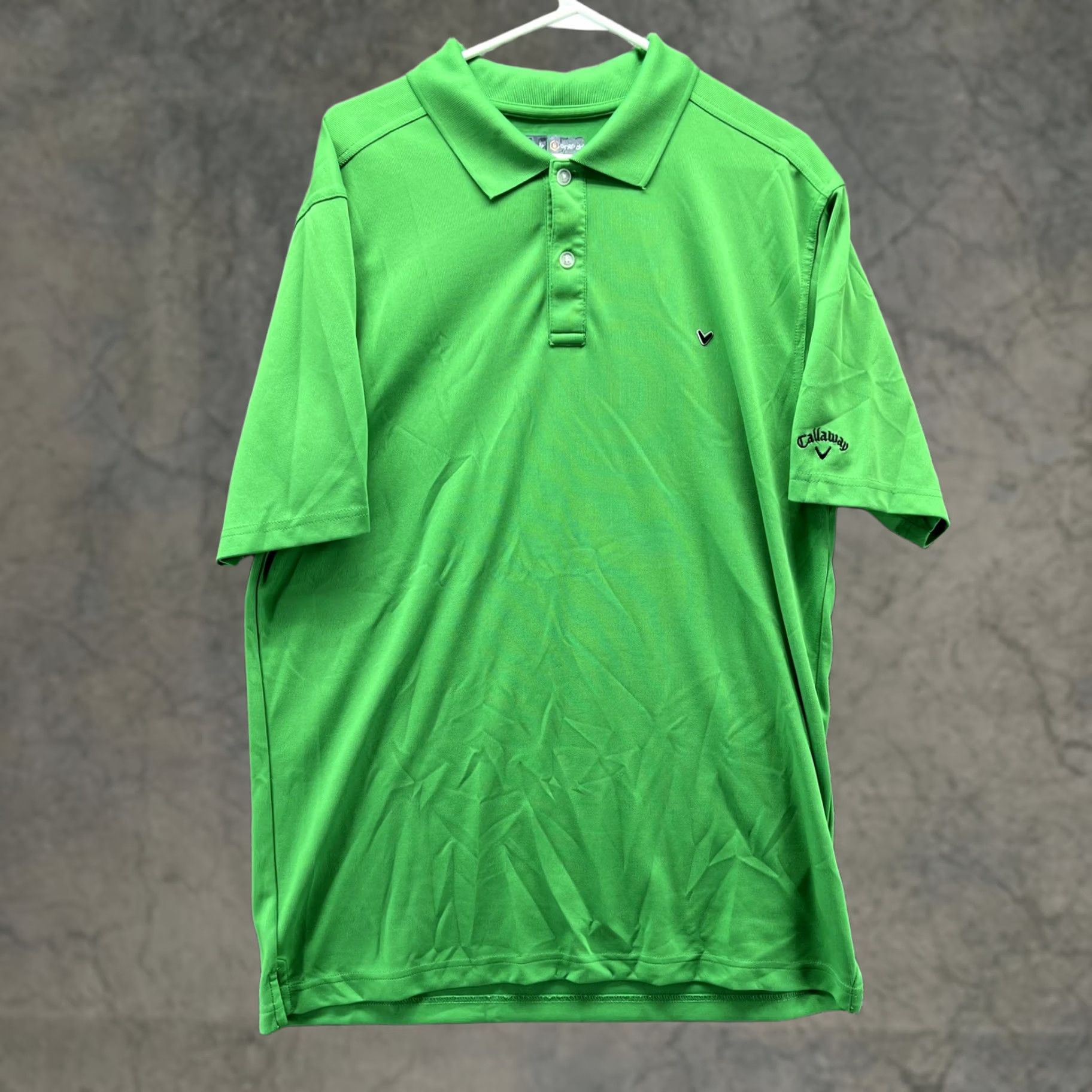 Callaway Callaway Polo Shirt Mens XL Green Opti Dri Moisture Wicking Golf Performance Short Sleeve Polo Mens XL Green Opti Dri Moisture Wicking Size US XL / EU 56 / 4 - 1 Thumbnail