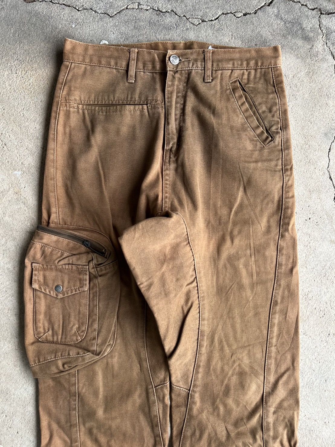 Japanese Brand 🔥Vintage a.n.b'SRED Tactical Multiple Cargo Pocket Pants Size US 30 / EU 46 - 4 Thumbnail