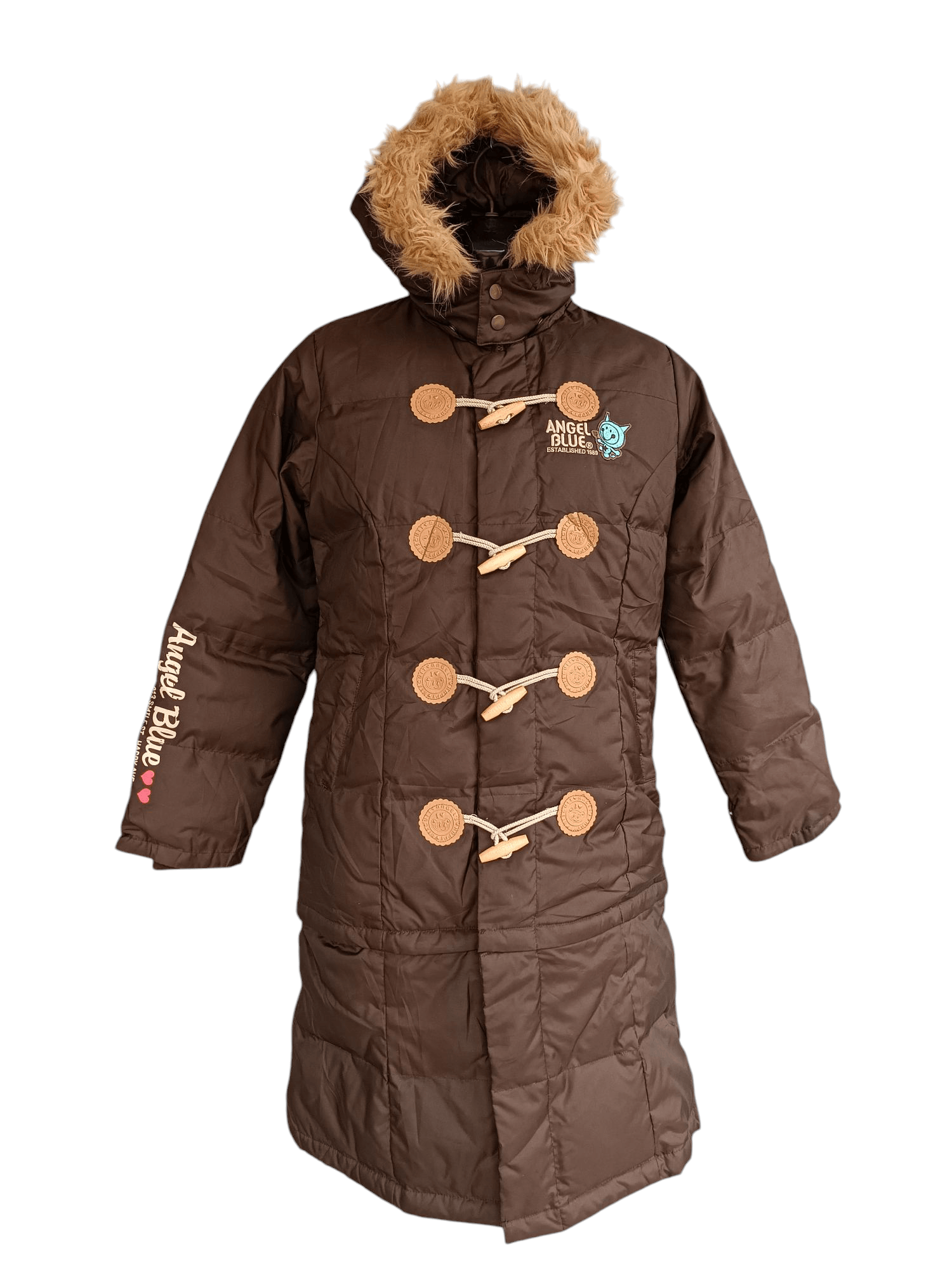 ☠️NEEDGONE☠️ Angel Blue Fur Hoodie Jacket FR018