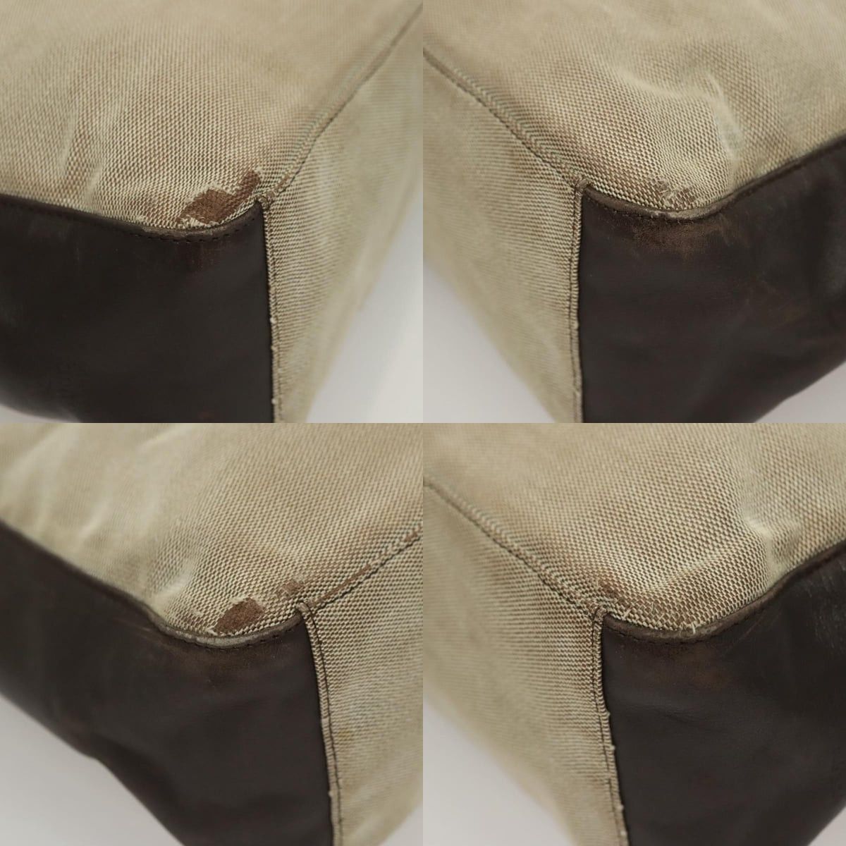 Gucci GUCCI Shoulder Bag Canvas Gray Silver Size ONE SIZE - 10 Thumbnail