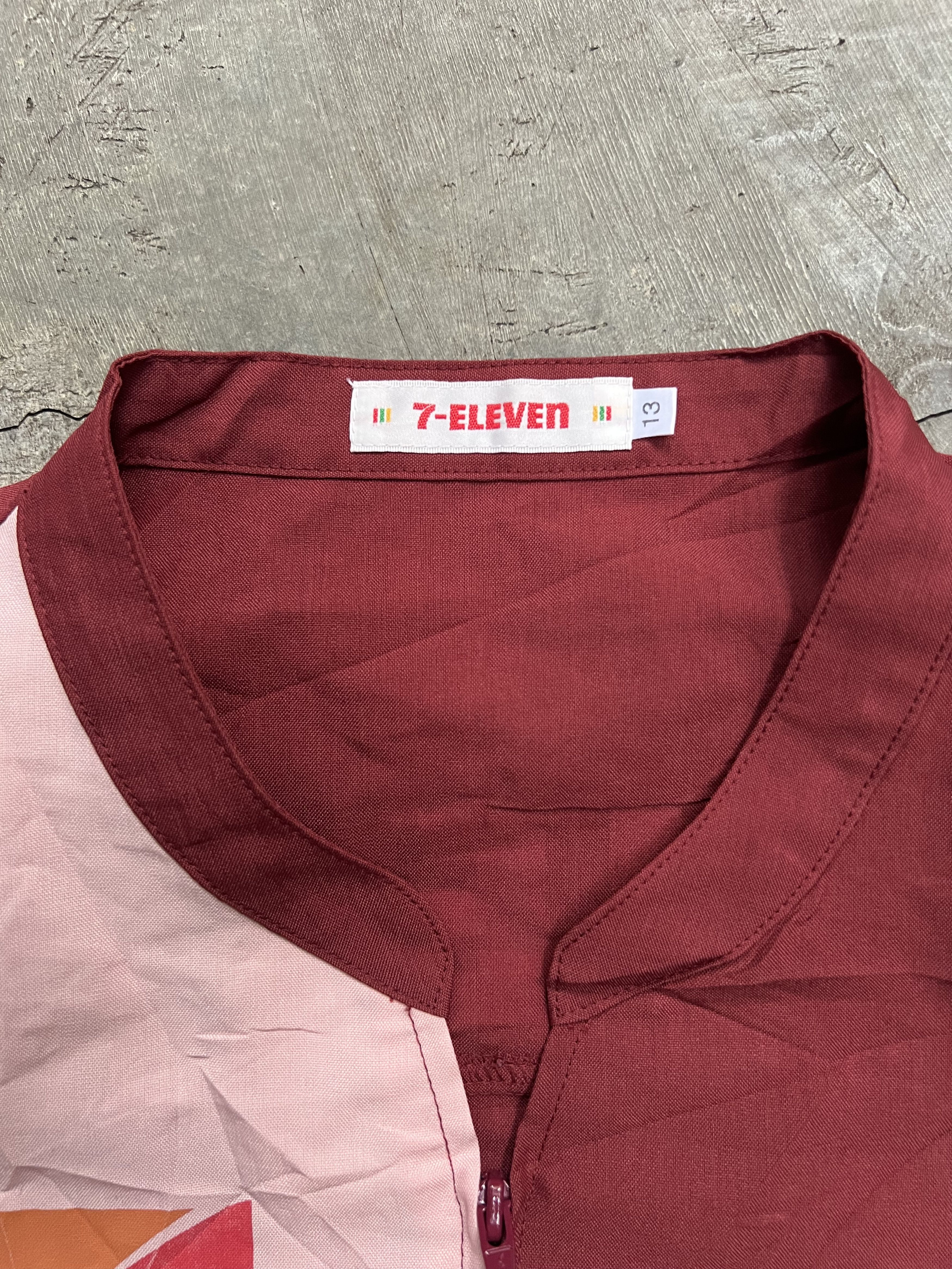 Japanese Brand vintage 7-eleven workshirt Size US L / EU 52-54 / 3 - 3 Thumbnail