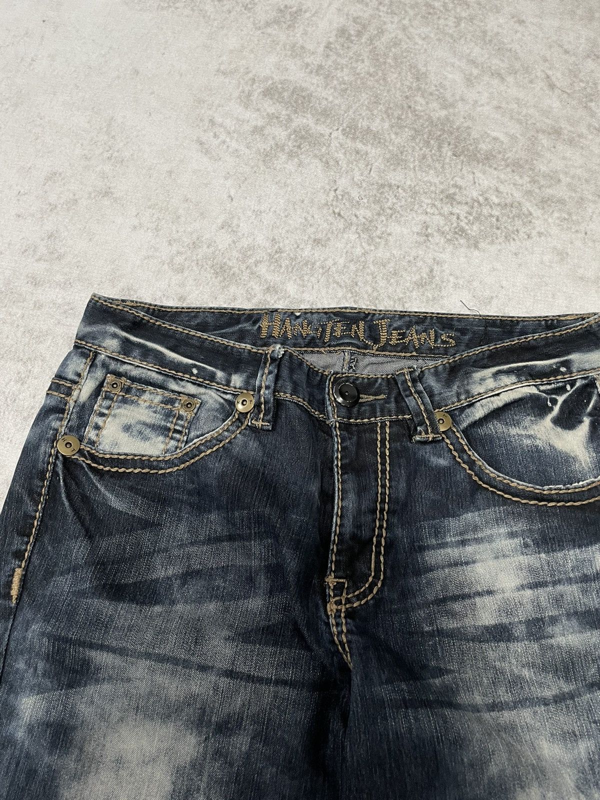 Hysteric Glamour × If Six Was Nine × Le Grande Bleu (L.G.B.) 2000s hangten japan bootcut acid wash denim Y2k style Size US 30 / EU 46 - 3 Thumbnail