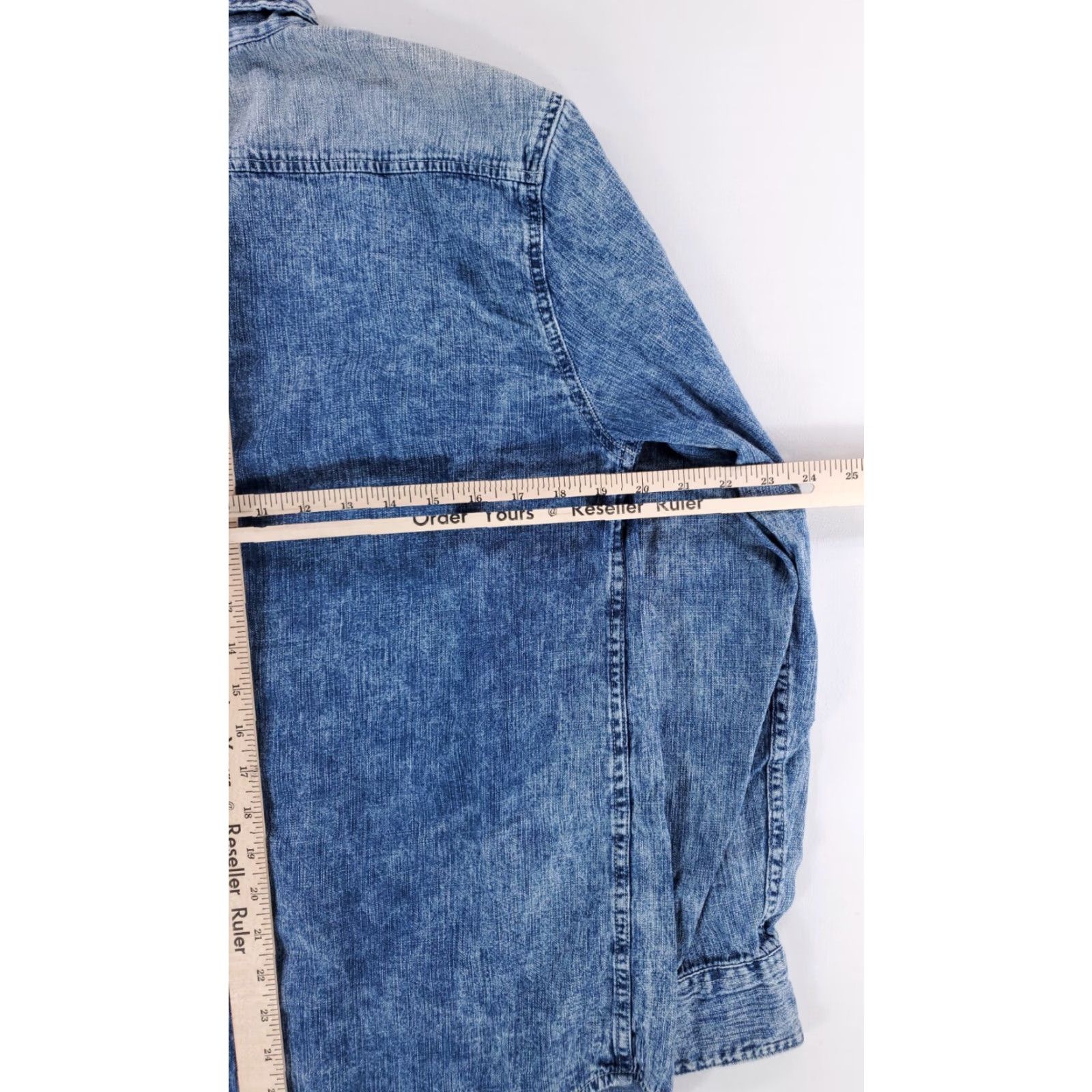 Levi's Levi's Denim Chambray Button-Down Shirt Blue Mens M Size US M / EU 48-50 / 2 - 4 Thumbnail