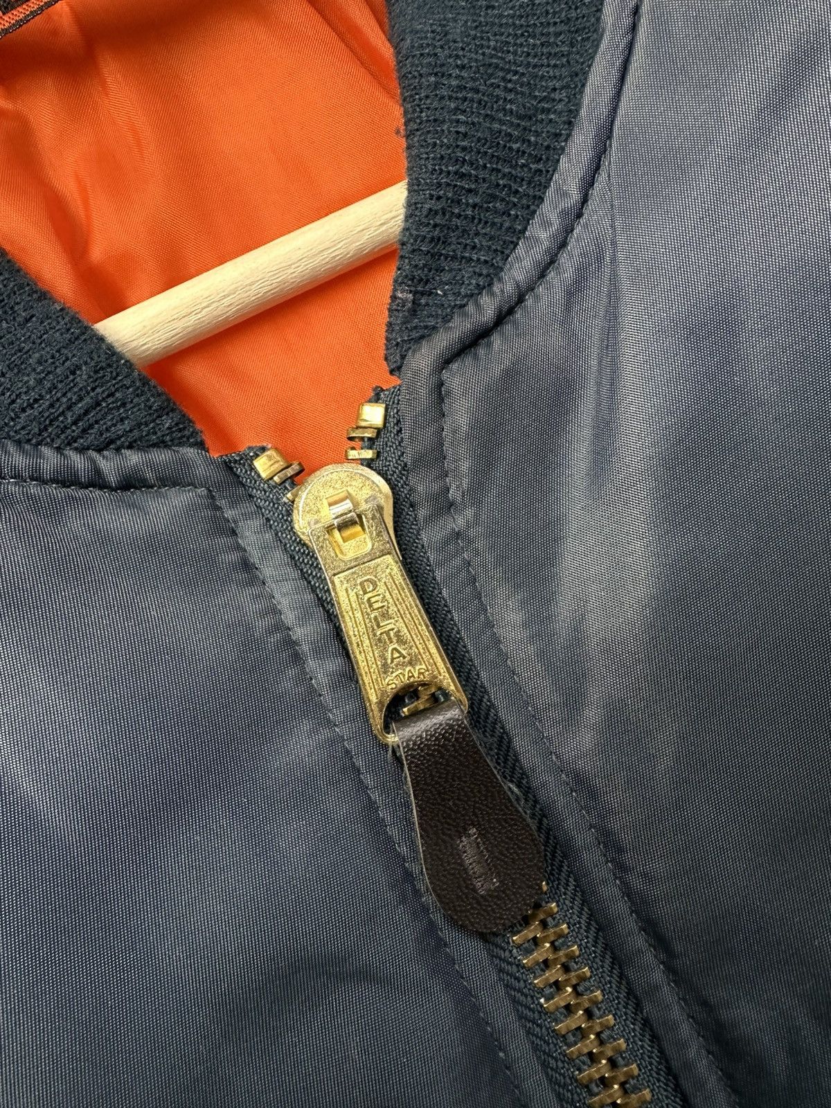 Delta × Japanese Brand Y2k Delta Bomber Jacket Oversized Size US L / EU 52-54 / 3 - 12 Thumbnail
