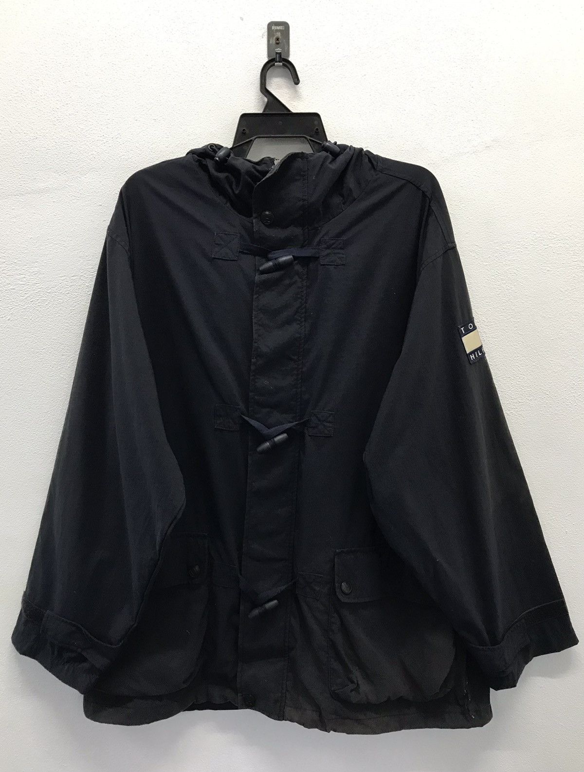 Tommy Hilfiger × Vintage Vintage Tommy Hilfiger Jacket Hoodie Size US L / EU 52-54 / 3 - 1 Thumbnail