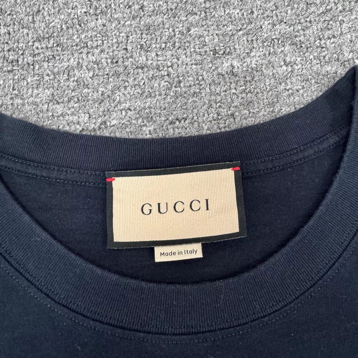 Gucci Gucci Black Web GG Print Short Sleeve T-Shirt M Size US M / EU 48-50 / 2 - 5 Thumbnail