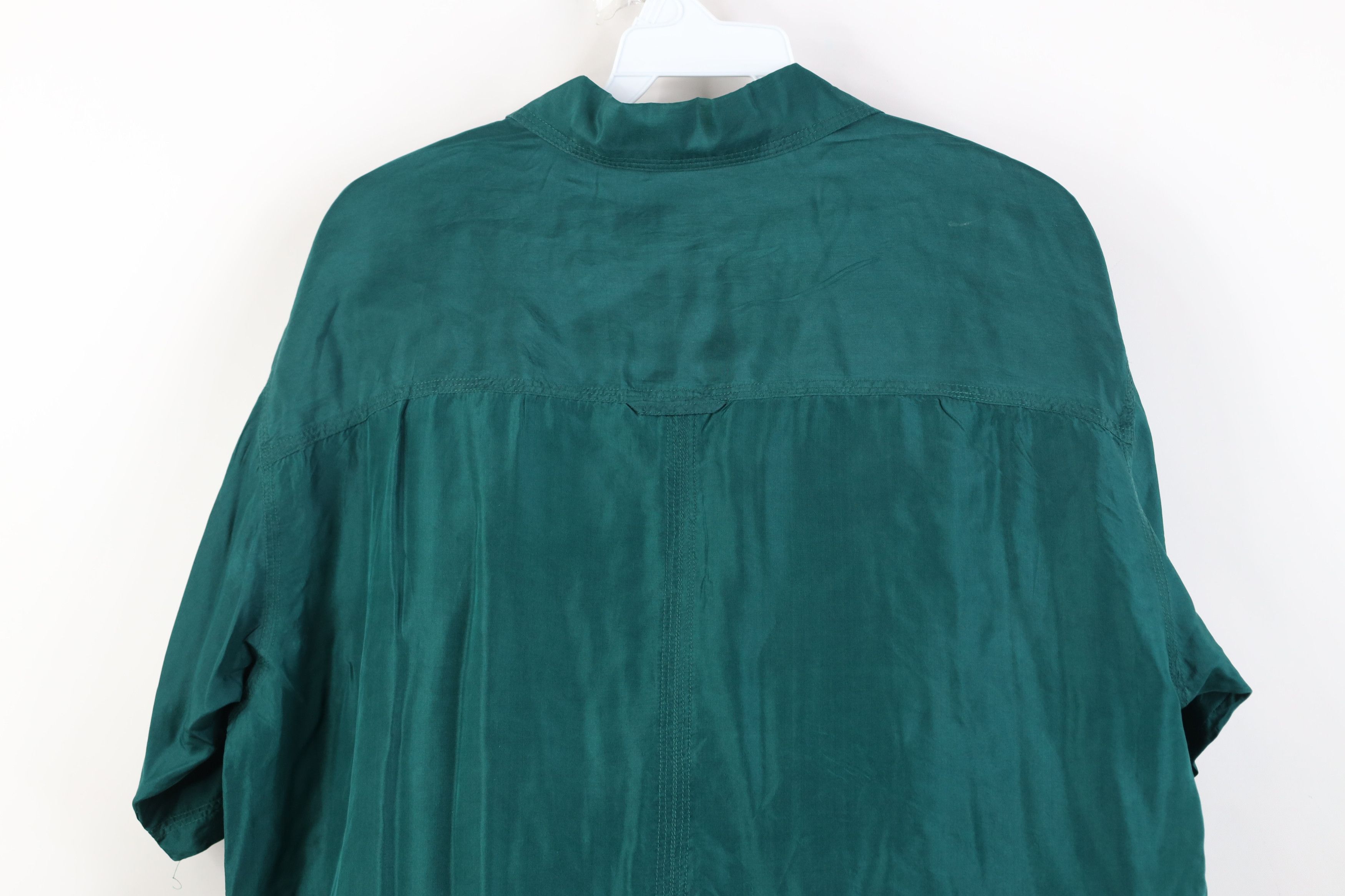 Vintage Vintage 90s Streetwear Short Sleeve Collared Button Shirt Size M / US 6-8 / IT 42-44 - 15 Thumbnail