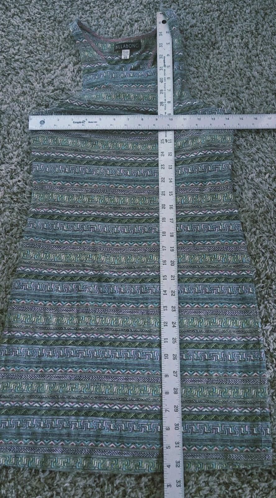 Billabong Billabong Sleeveless Dress Built In Bra Juniors Medium Geome Size M / US 6-8 / IT 42-44 - 11 Thumbnail