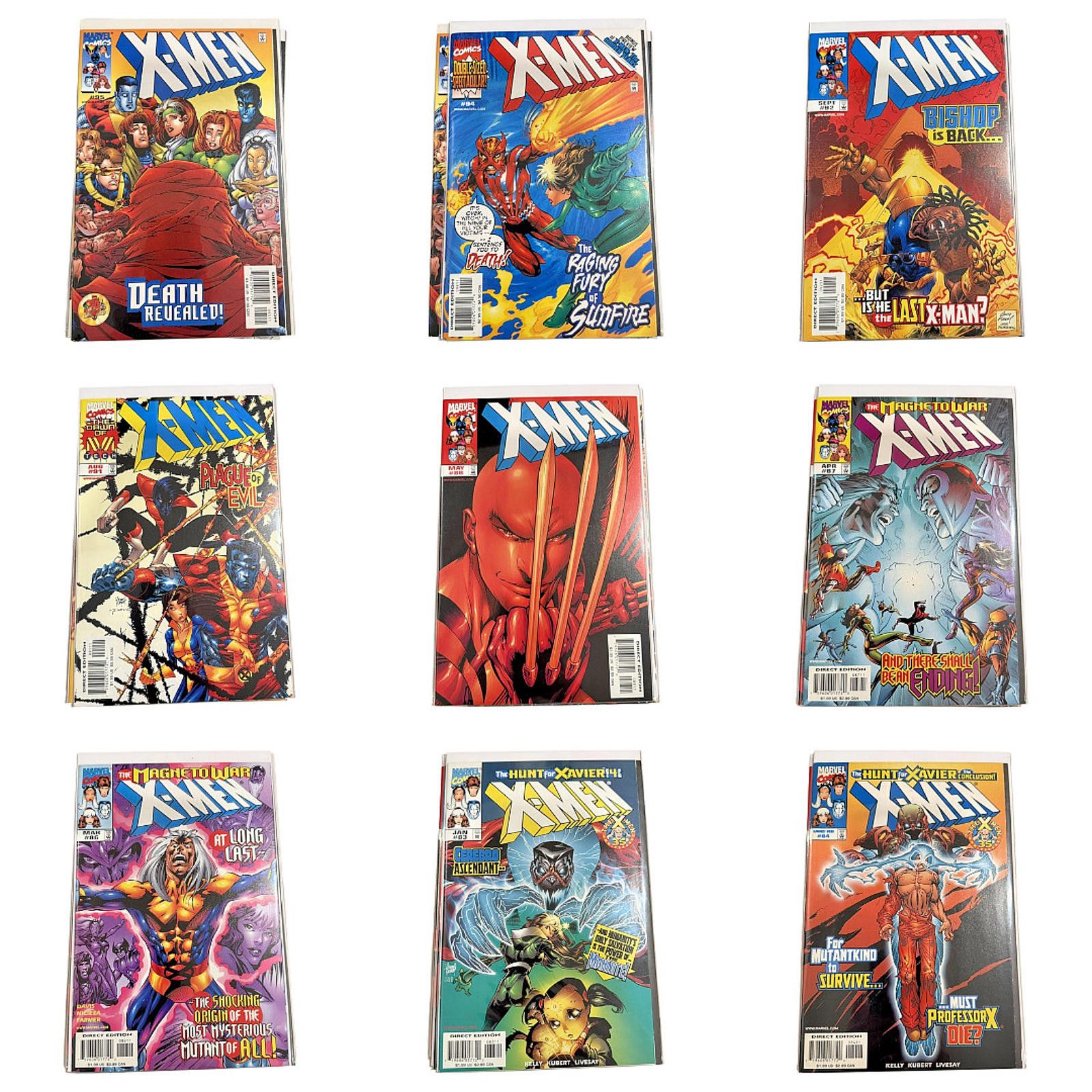 Other Marvel X-MEN MEGALOT 141 COMICS - Variants Events Signed VF+ Size ONE SIZE - 1 Thumbnail