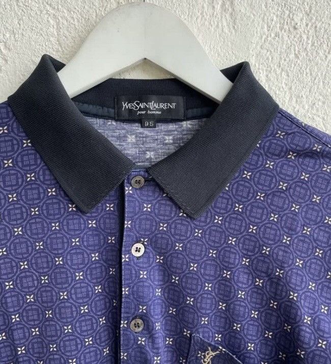 Vintage × Yves Saint Laurent YSL vintage Yves Saint Lauren AOP Rugby Size US M / EU 48-50 / 2 - 3 Thumbnail