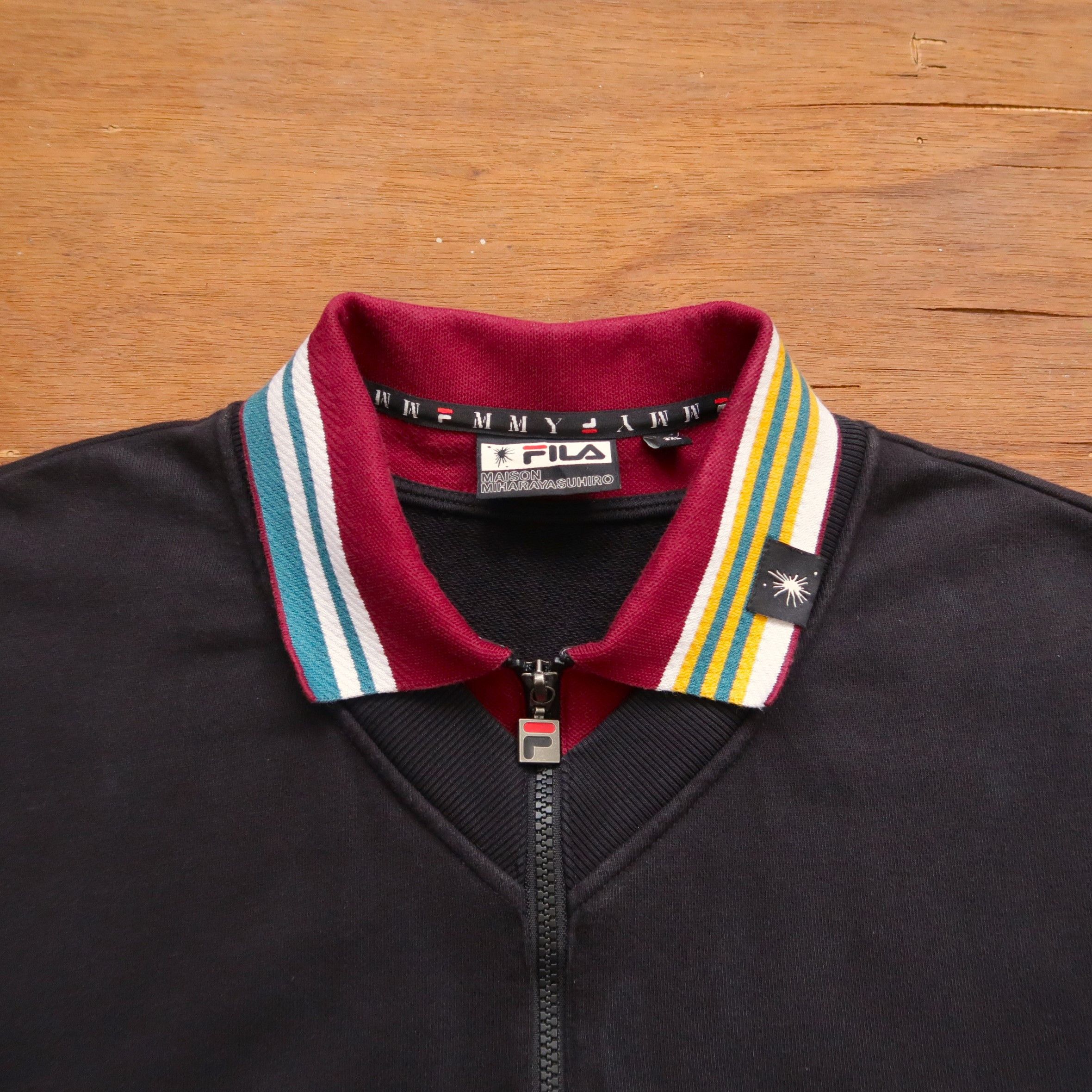 Fila × Maison MIHARA YASUHIRO Maison Mihara Yasuhiro Rugby Heavyweight Sweatshirt Size US L / EU 52-54 / 3 - 3 Thumbnail
