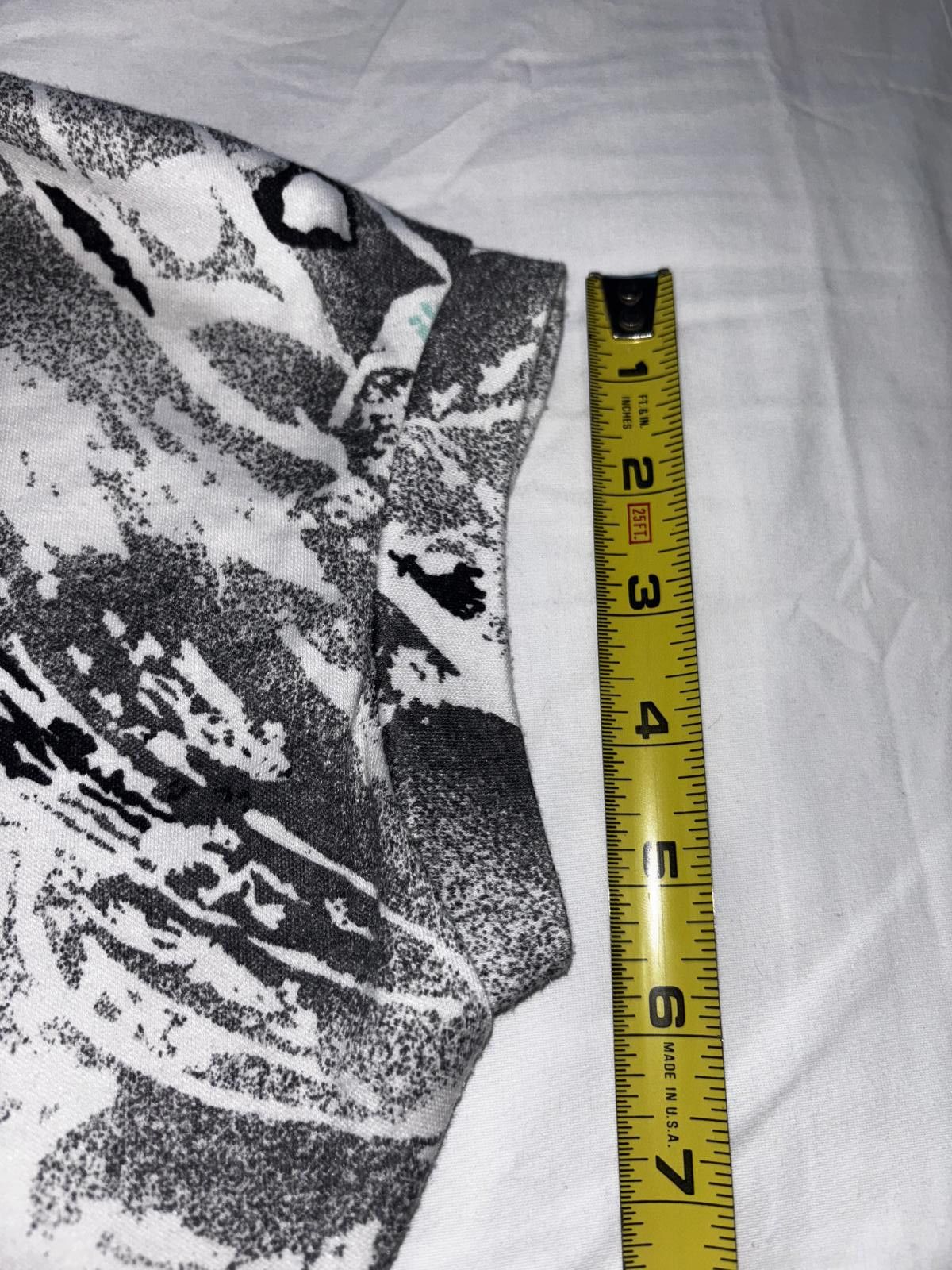 Soffe Soffe Vintage Butterfly Print Cropped Top Size M / US 6-8 / IT 42-44 - 5 Thumbnail