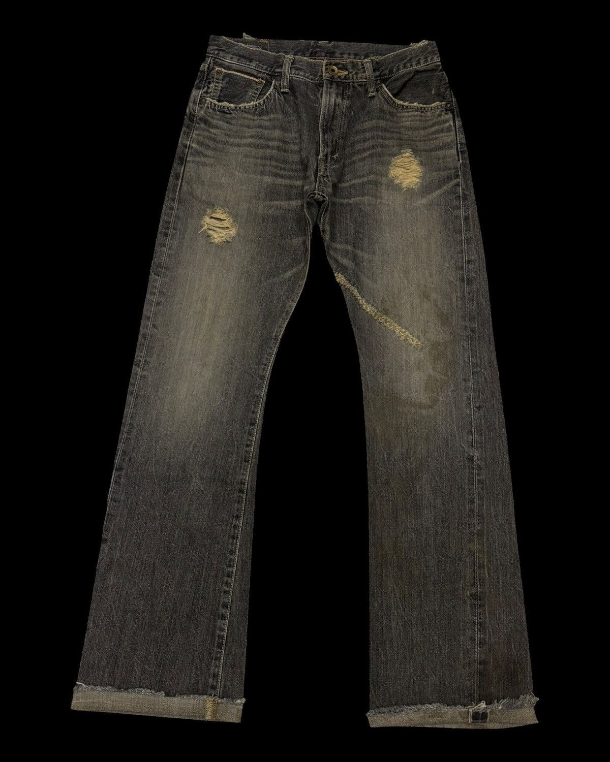 Edwin Flare Jeans Edwin 505s Selvedge Mud Wash Flare Denim Jeans Size US 29 - 10 Thumbnail