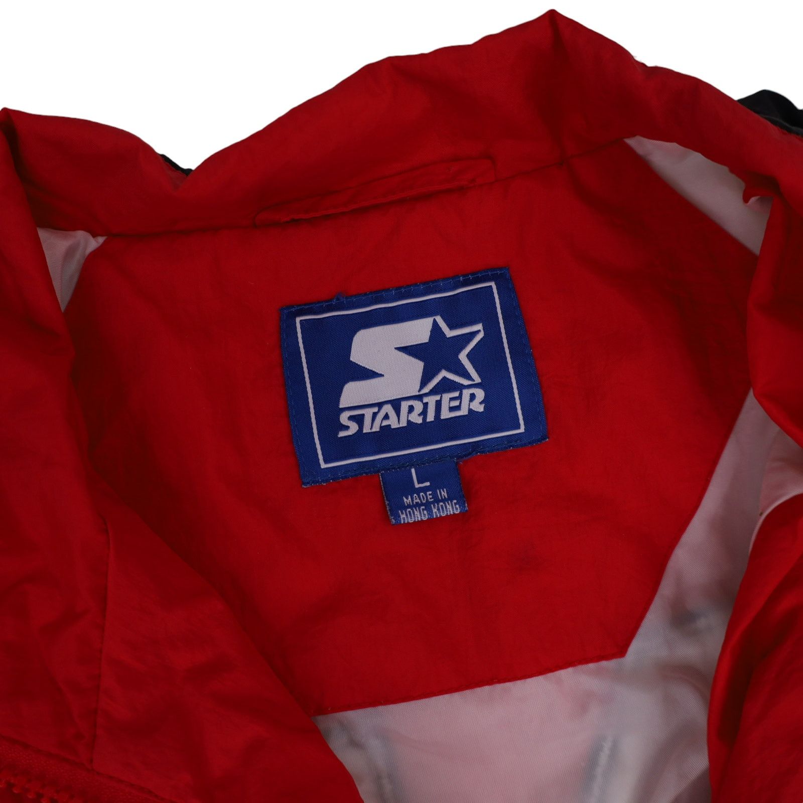 NCAA × Starter × Vintage Vintage Starter Nebraska Huskers Windbreaker Jacket Size US L / EU 52-54 / 3 - 8 Thumbnail